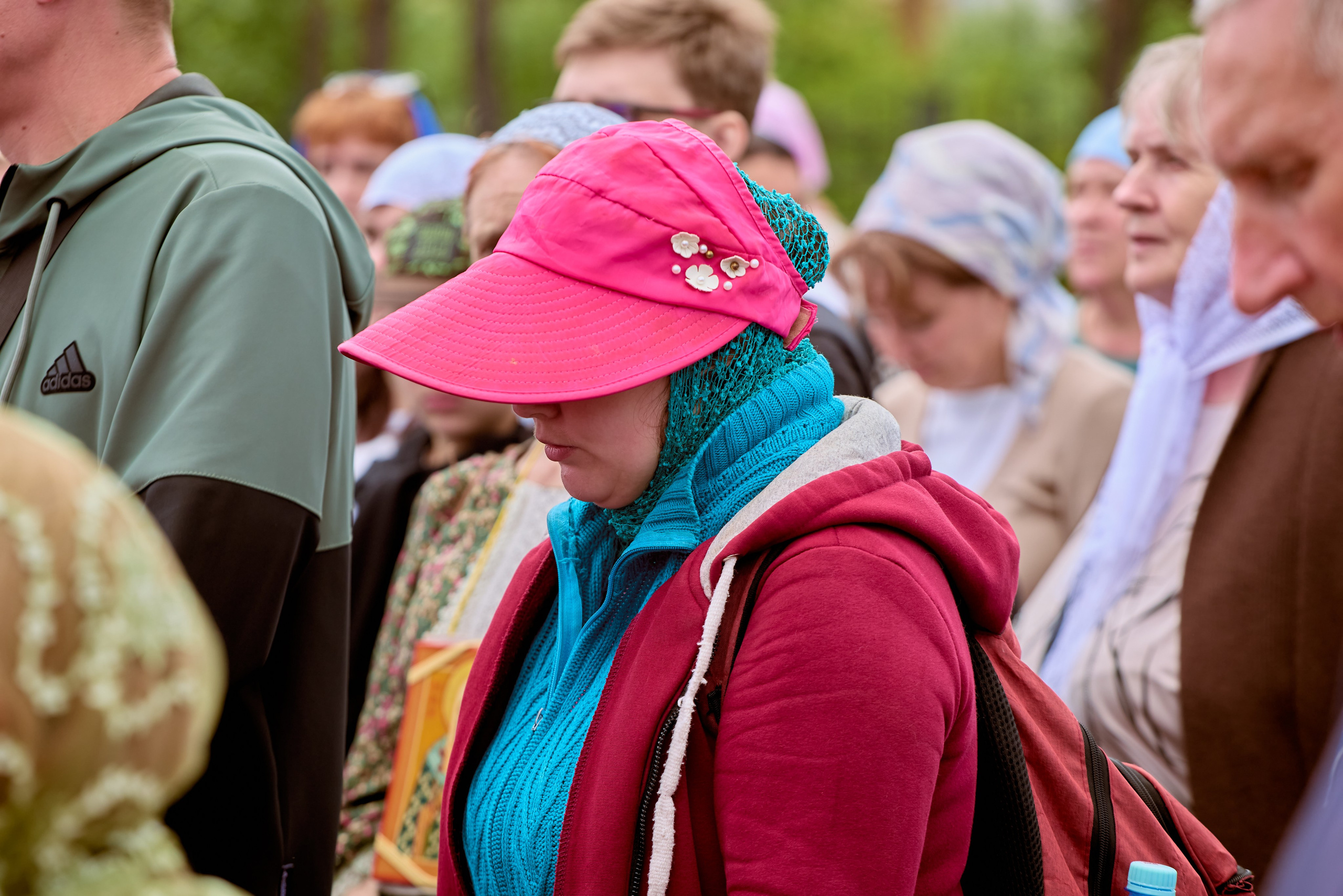 Фотографии портретов Крестного хода в Дзержинске