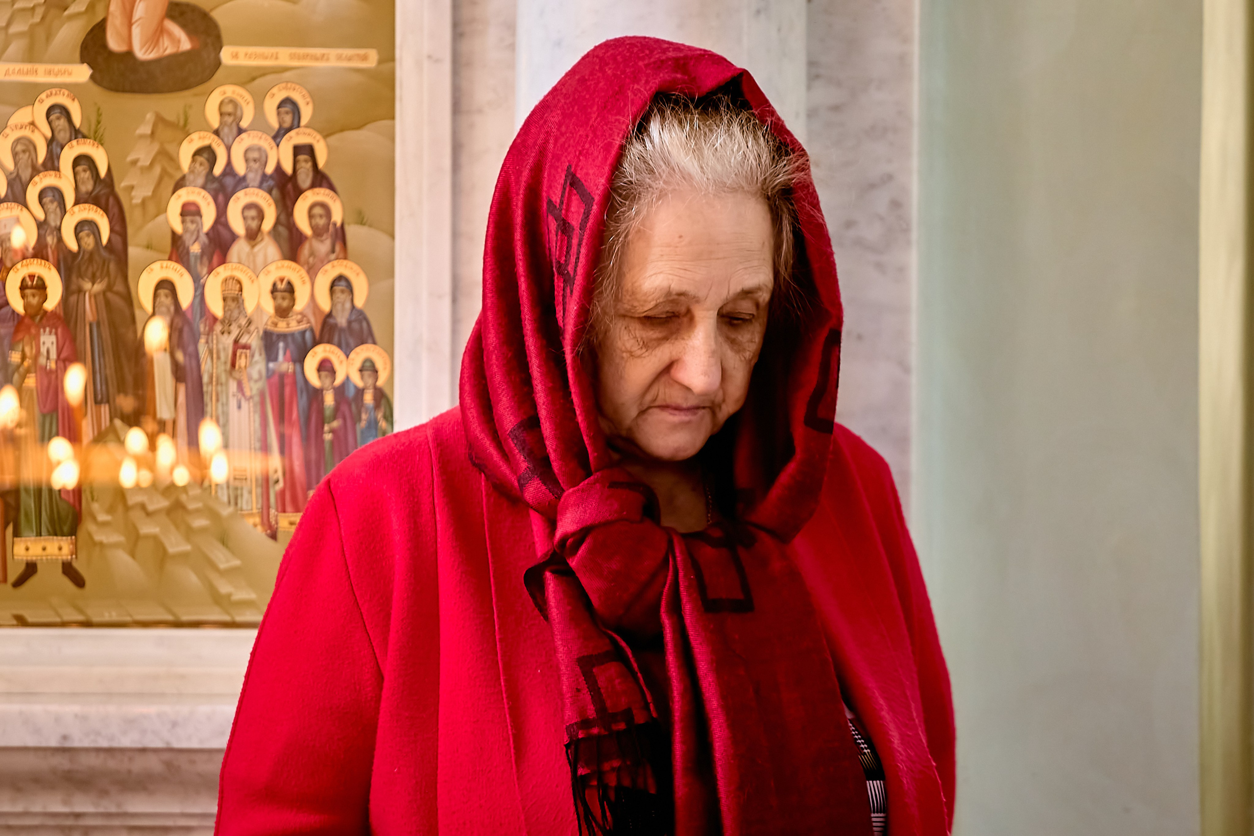 Фотографии Божественной Литургии в Неделю Крестопоклонную