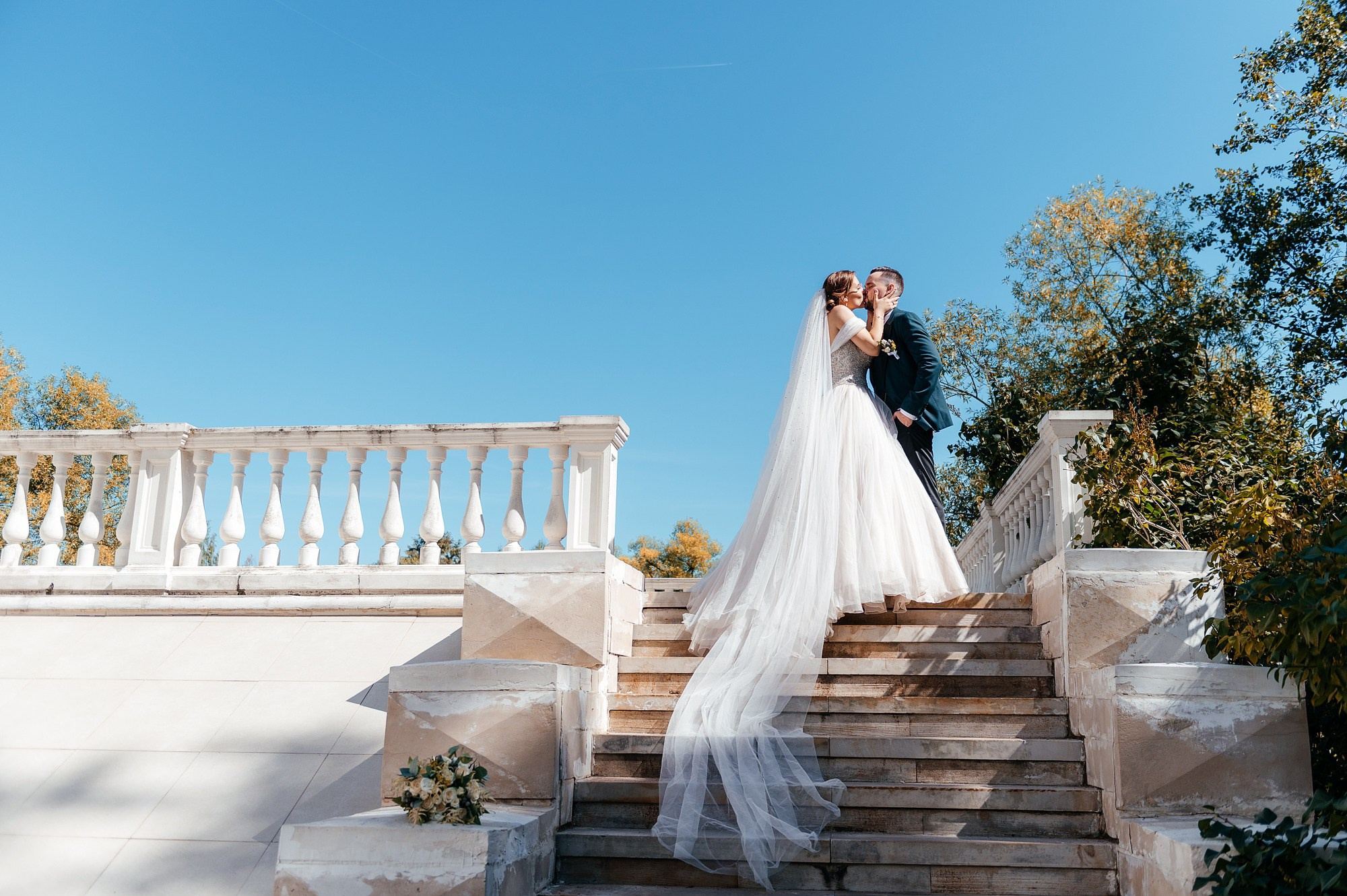 Свадебная фотосессия в Остафьево.