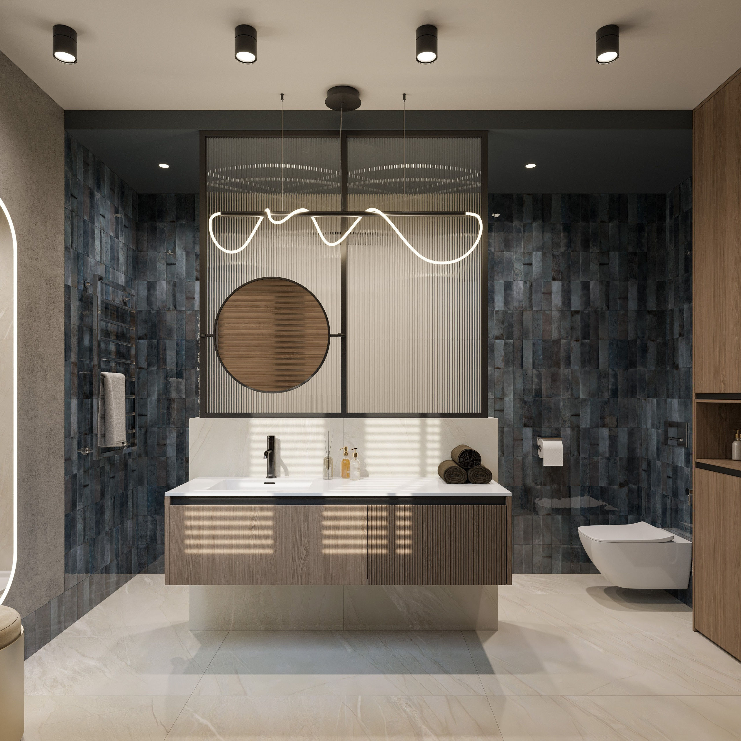 3D Визуализация Загородного Дома в Современном Стиле| Портфолио. Визуализатор интерьера в Москве | Брагин Кирилл