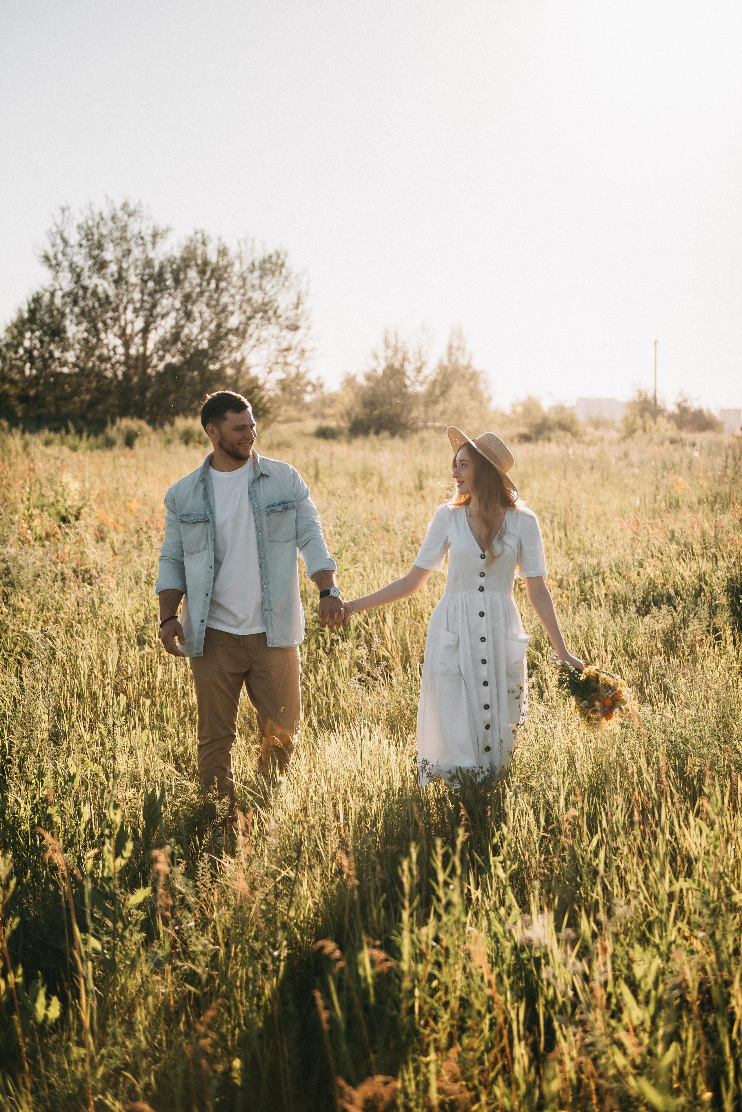 В поле. Фотограф Родионова Екатерина в Москве и Оренбурге