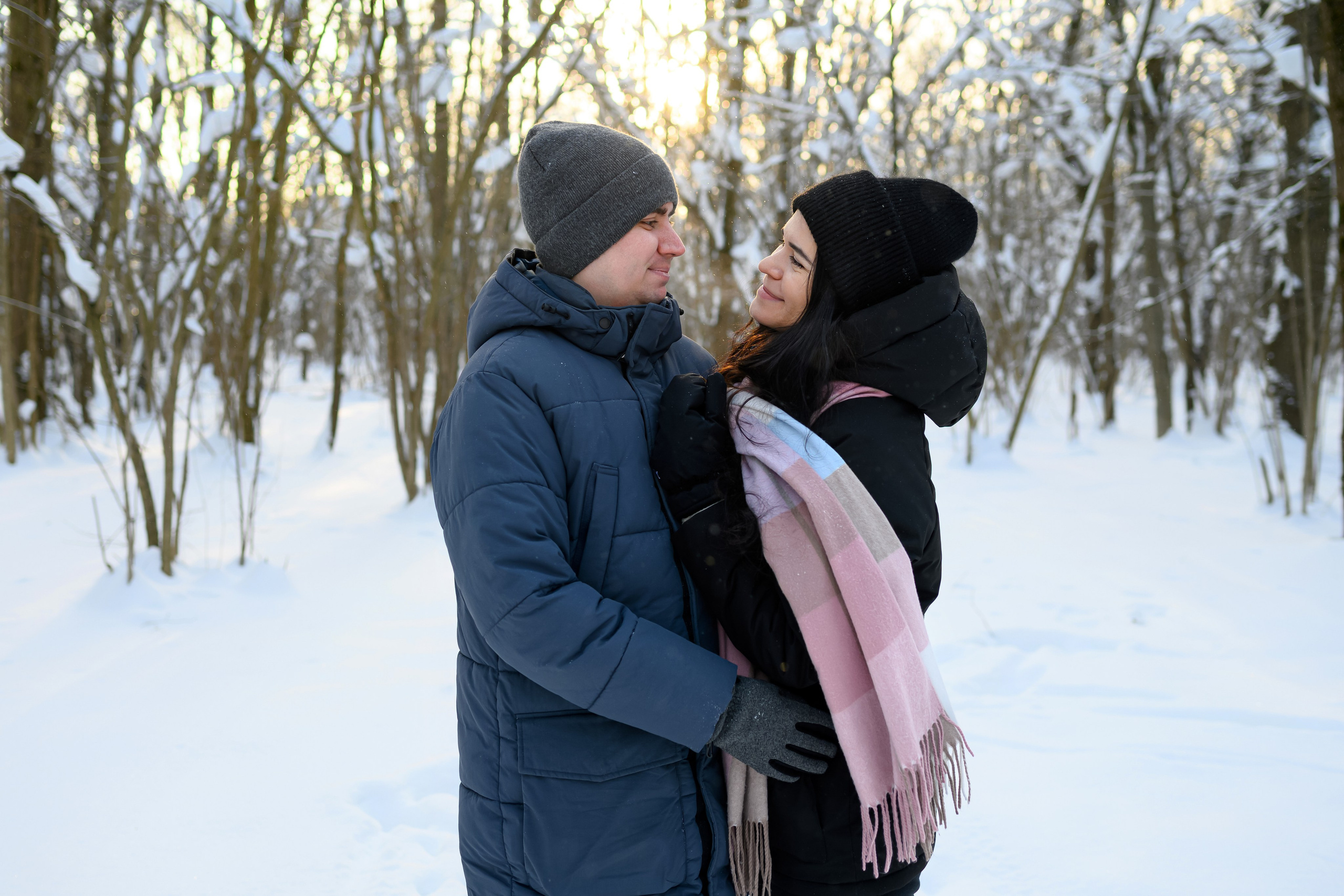 Зимние фотопрогулки. Семейный, детский фотограф в Москве Дегтярева Анастасия