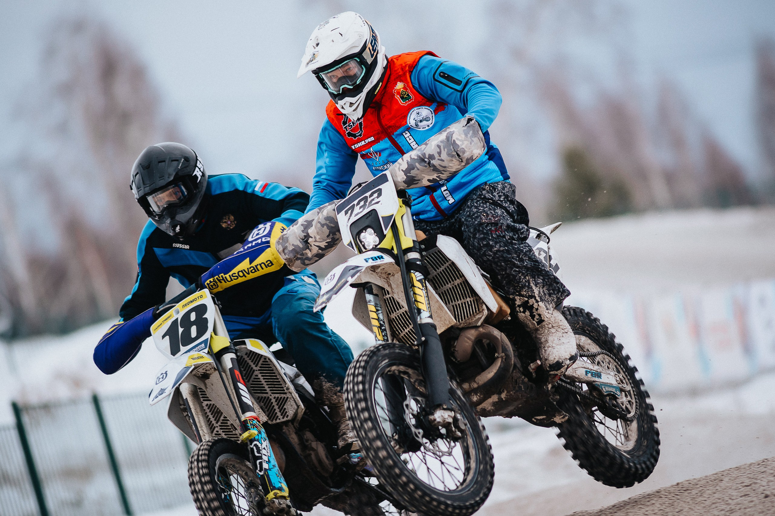 29.12.2024 — Праздничная тренировка на мотоциклетной трассе Люскус. Репортажный фотограф в Кемерово