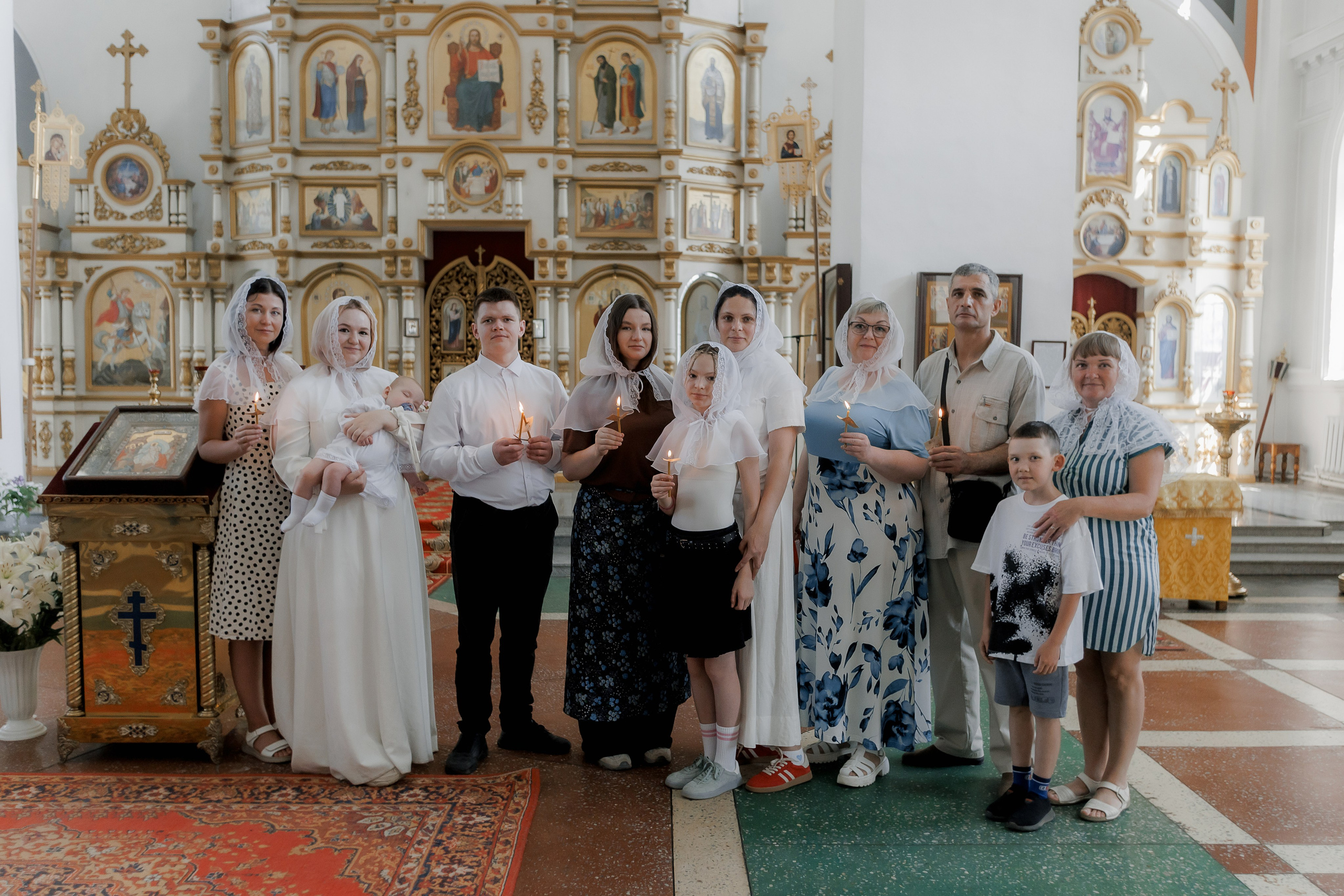 Крещение Есении. Свадебный и семейный фотограф в Перми Дергачева Кристина
