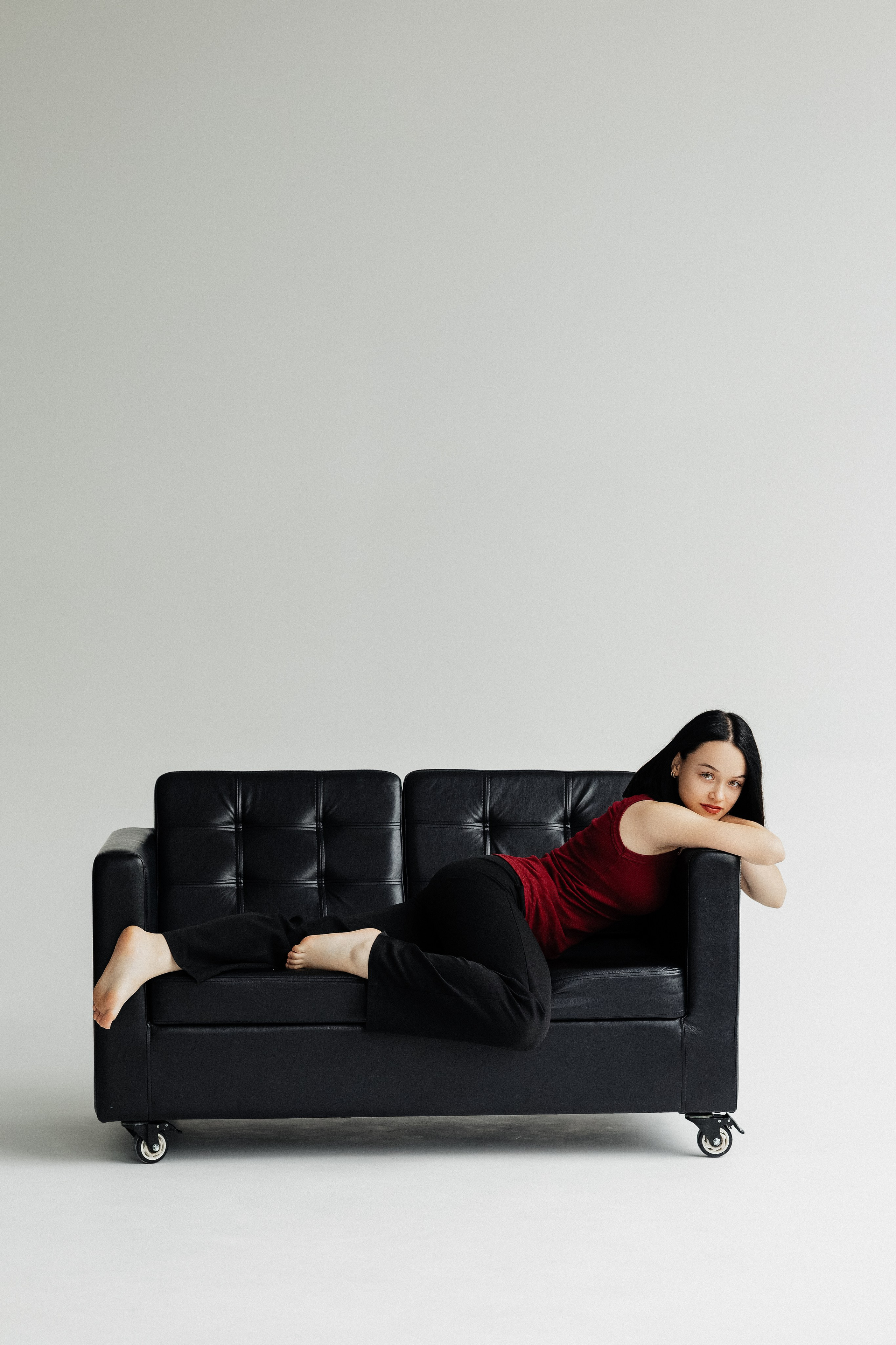 Женский портрет в студии. Фотограф Минск