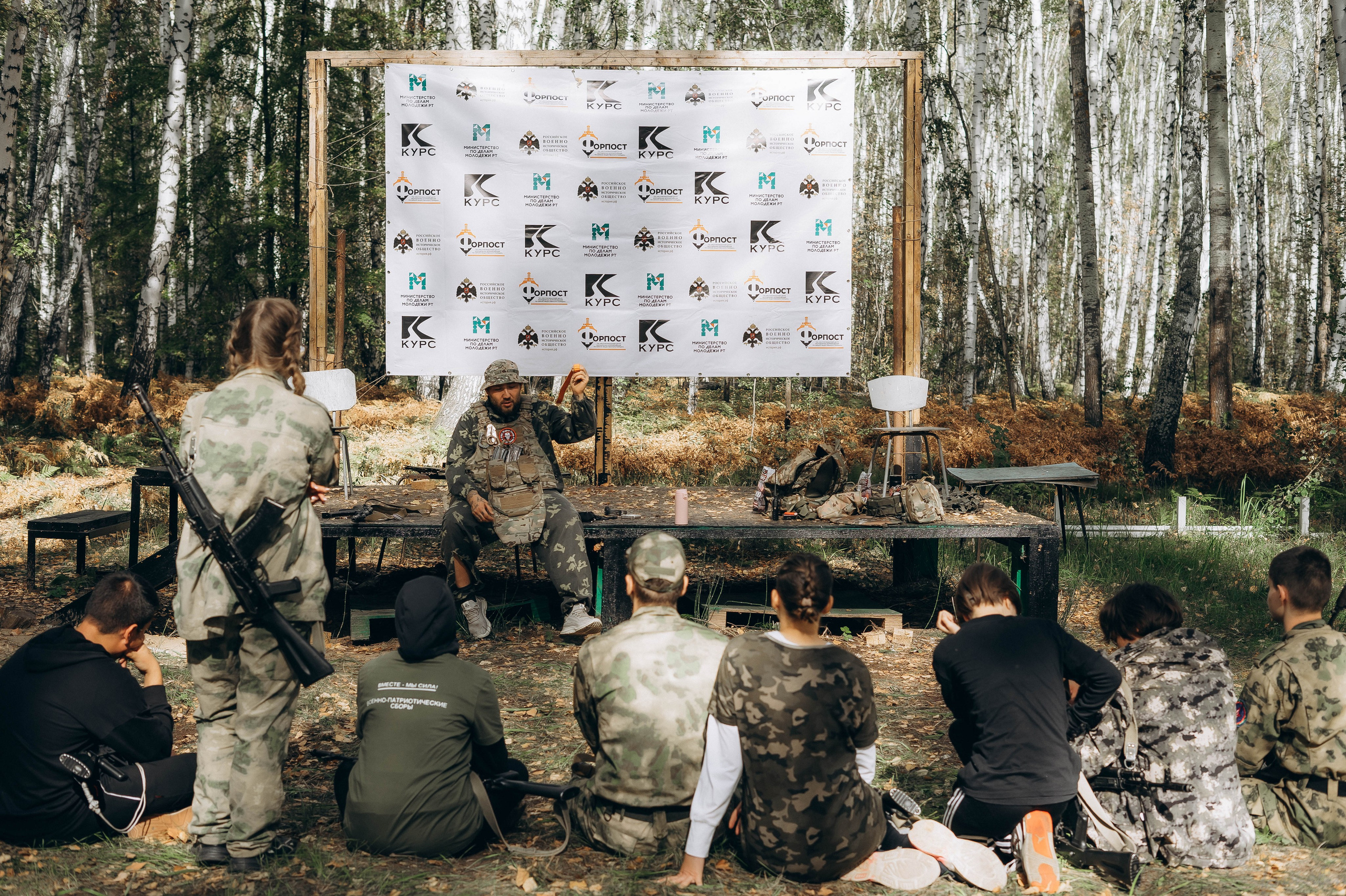 Военно-патриотические сборы. Алиса Никитцова | Фотограф в Казани