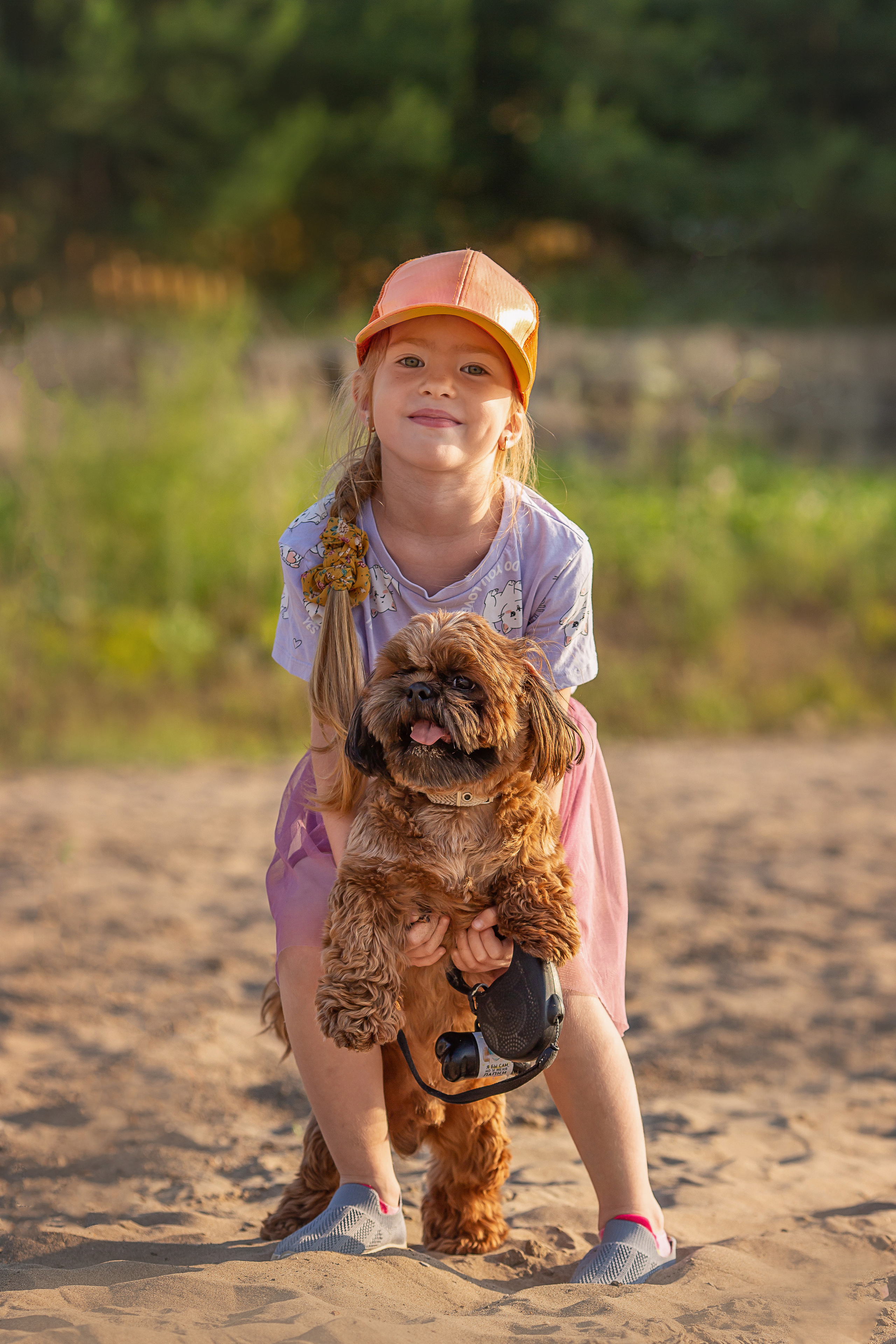 Щи-тцу и малышка. Фотограф Анималист в Перми Анастасия Остерман