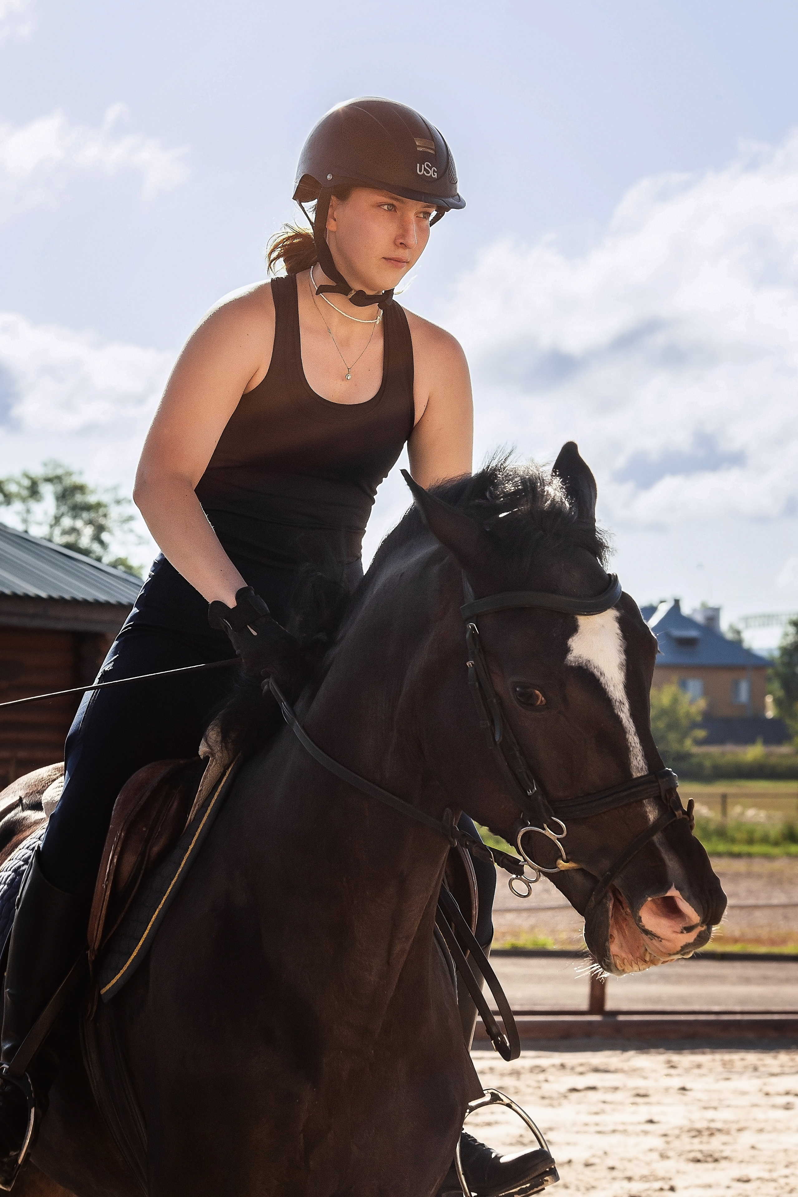 Прыжковая тренировка с Олесей и Игреком. Фотограф Анималист в Перми Анастасия Остерман