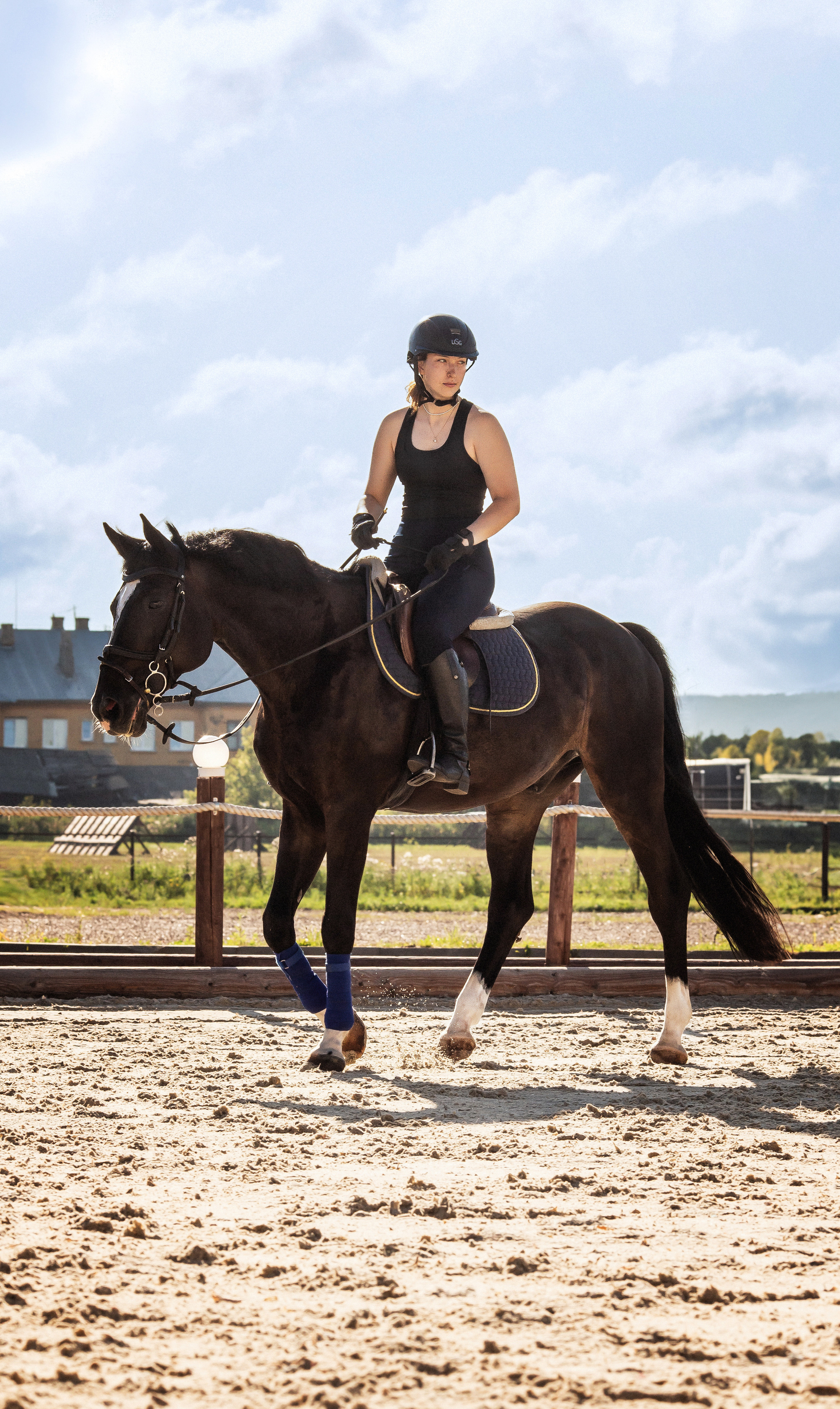 Прыжковая тренировка с Олесей и Игреком. Фотограф Анималист в Перми Анастасия Остерман