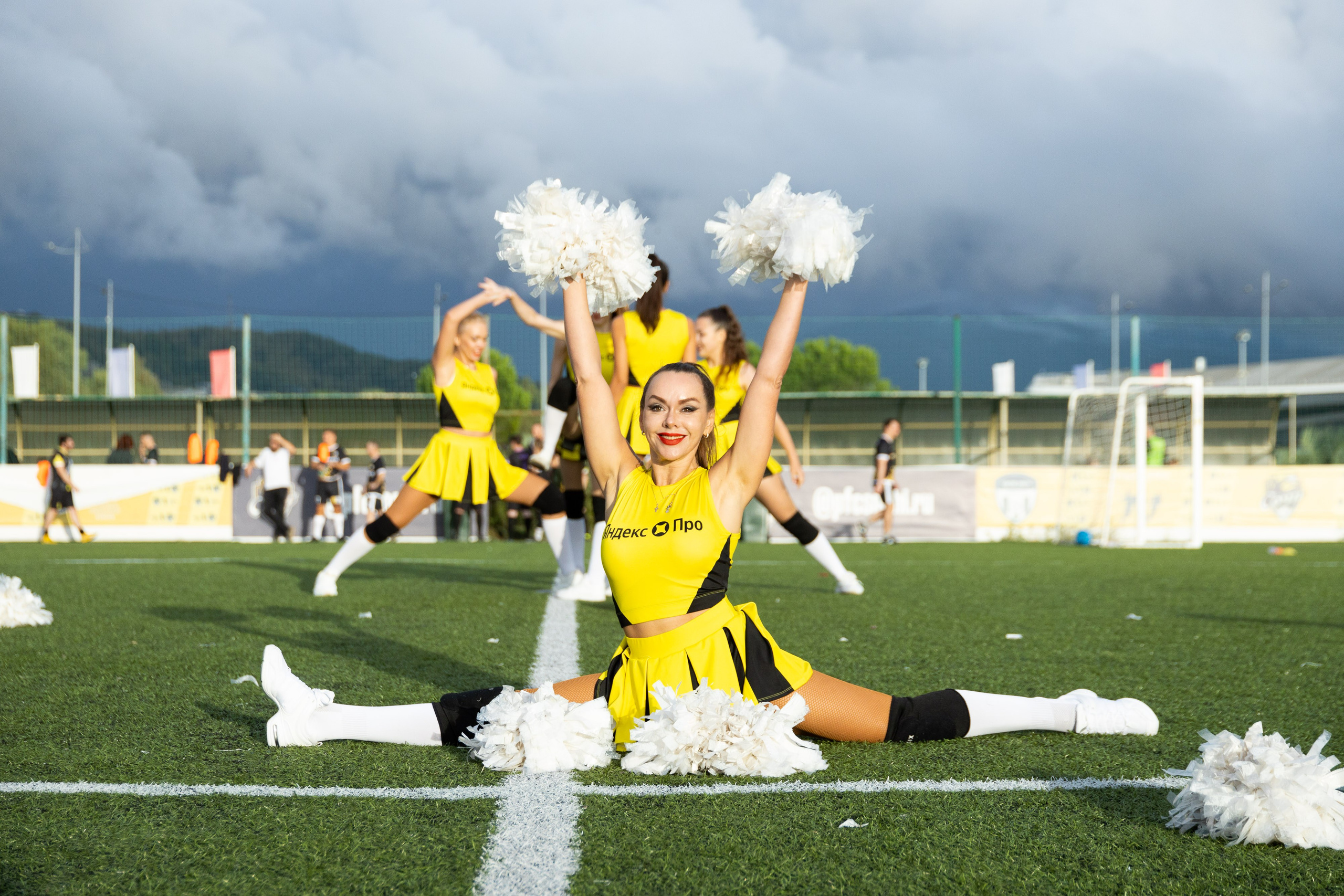 Футбольный матч между компаниями сферы такси. Фотограф Родион Нарудинов
