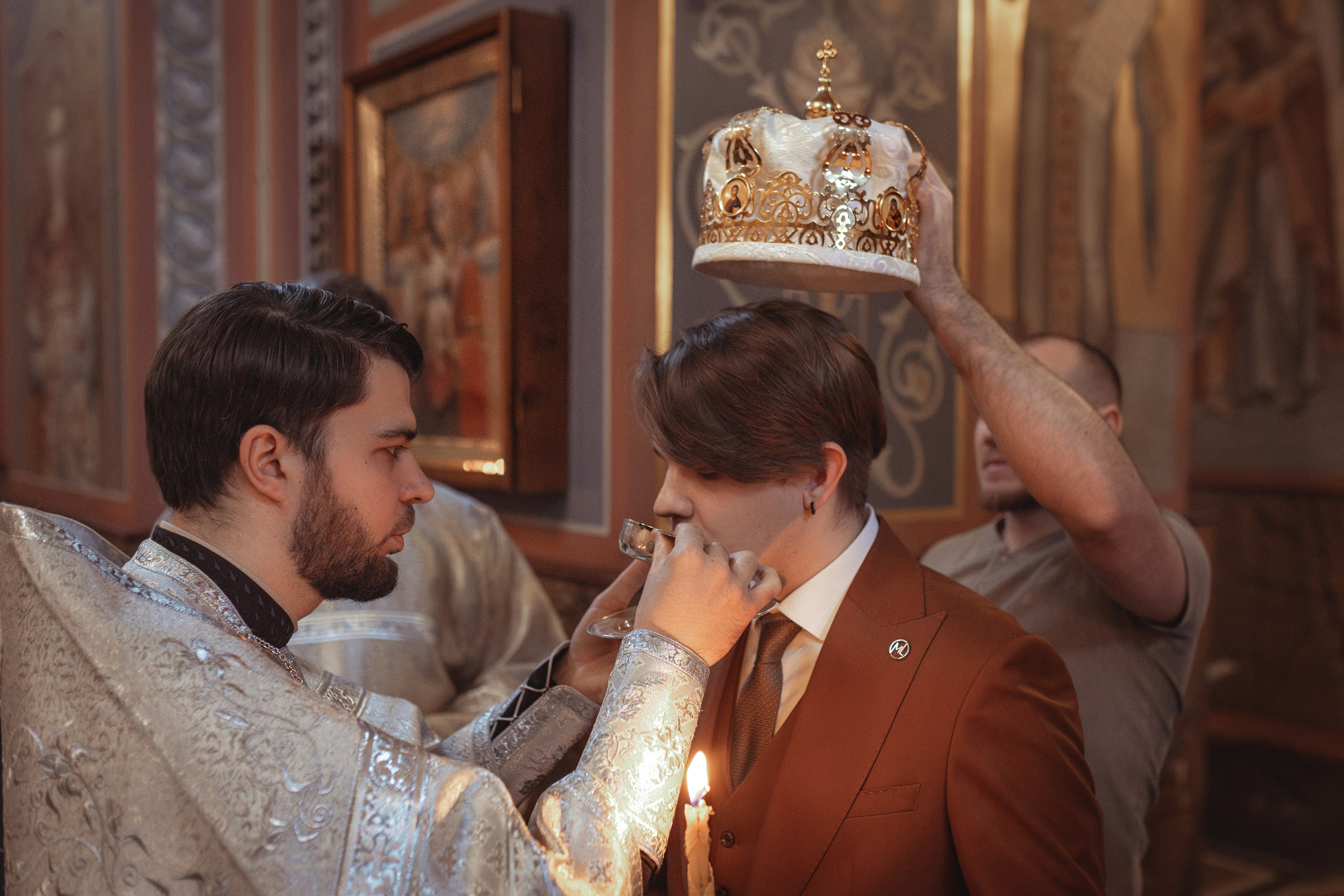 Таинство Венчания Дениса и Анастасии. Свято-Георгиевский храм. Фотограф на Крещение и Венчание Краснодарский край — Гранкина Юлия