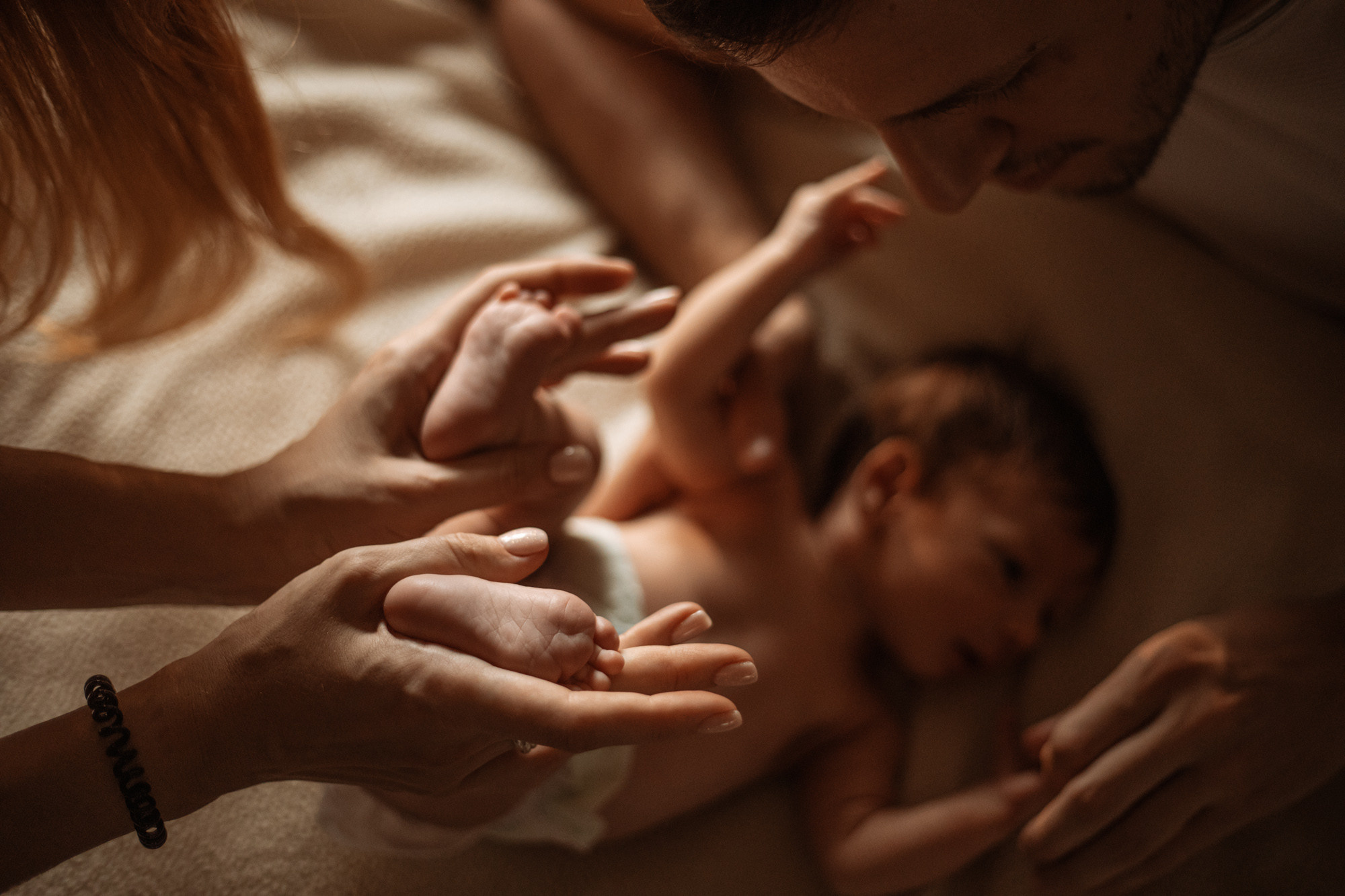 Фотосессия новорожденных, домашняя фотосессия новорожденного