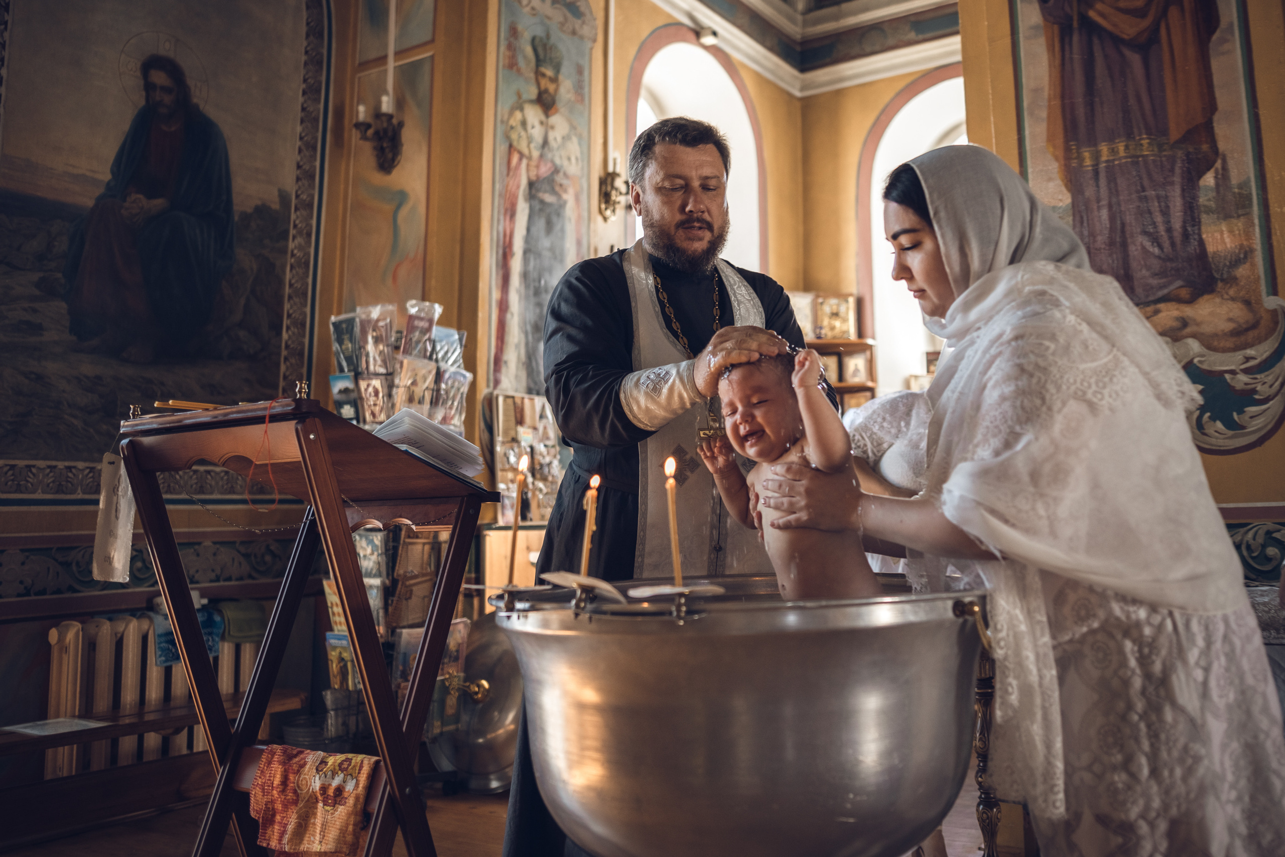 Крестины Теи. Фотограф на крещение и венчание в Самаре и Тольятти Елена Арди