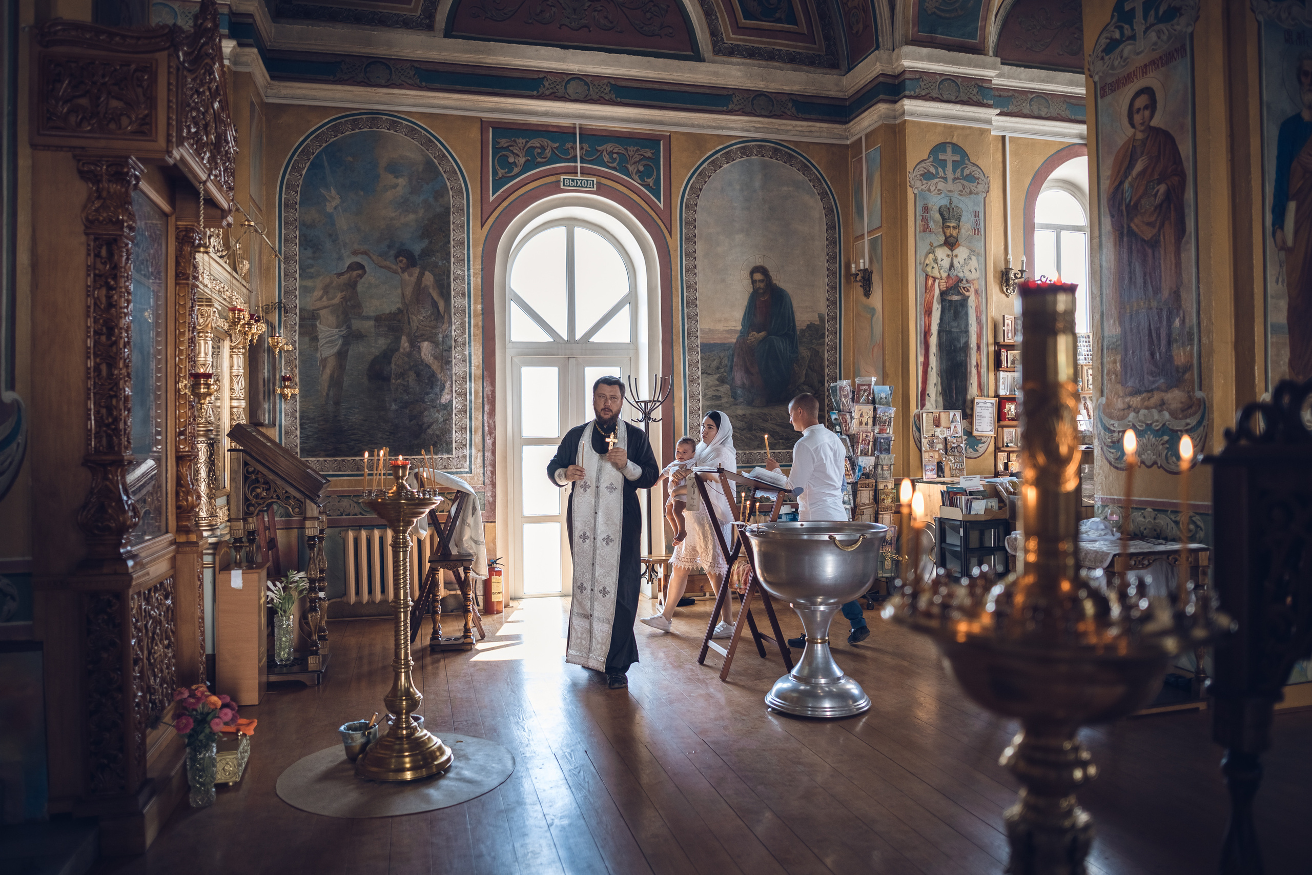 Крестины Теи. Фотограф на крещение и венчание в Самаре и Тольятти Елена Арди