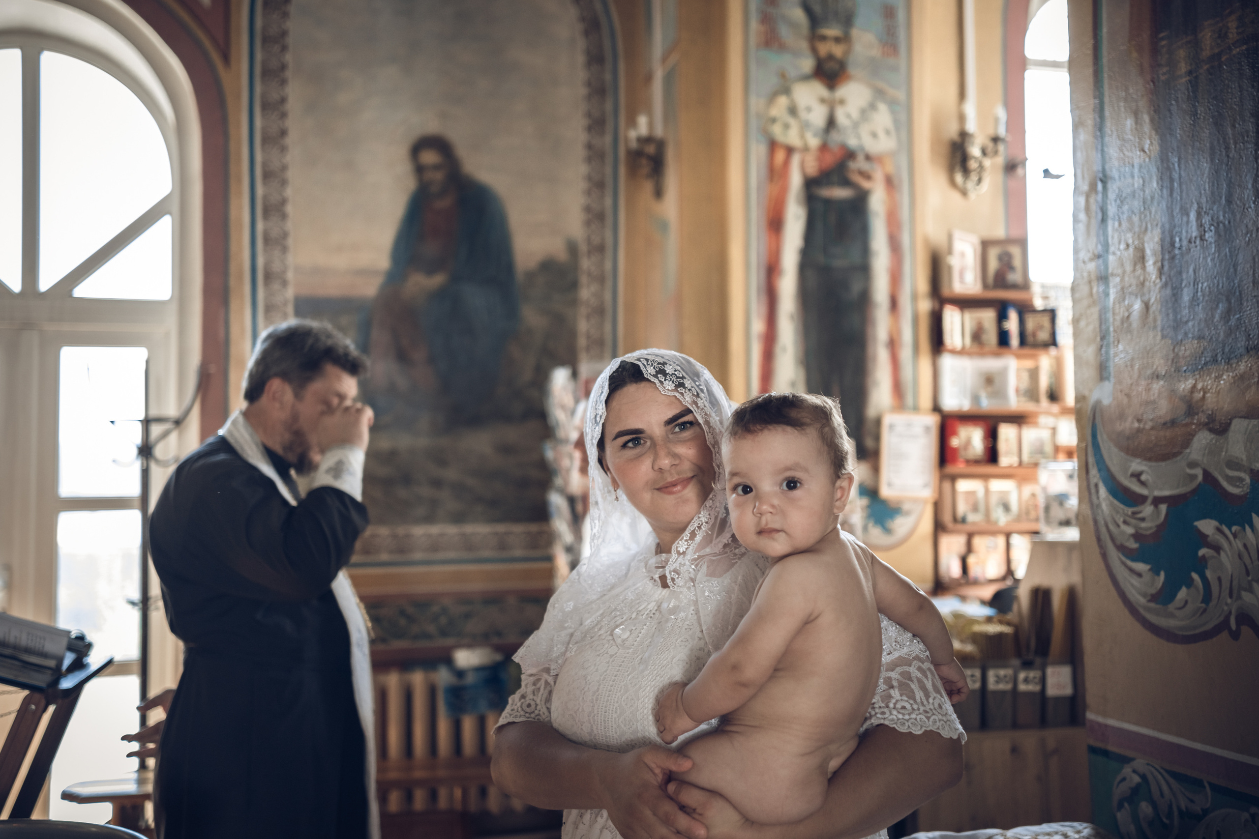 Крестины Теи. Фотограф на крещение и венчание в Самаре и Тольятти Елена Арди