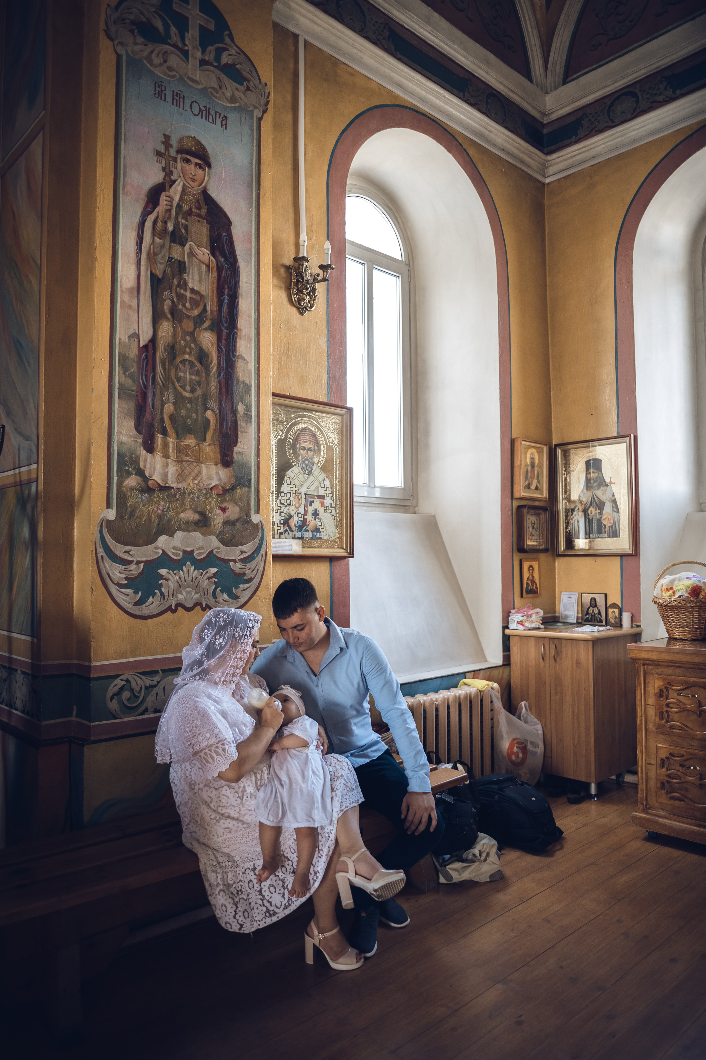 Крестины Теи. Фотограф на крещение и венчание в Самаре и Тольятти Елена Арди