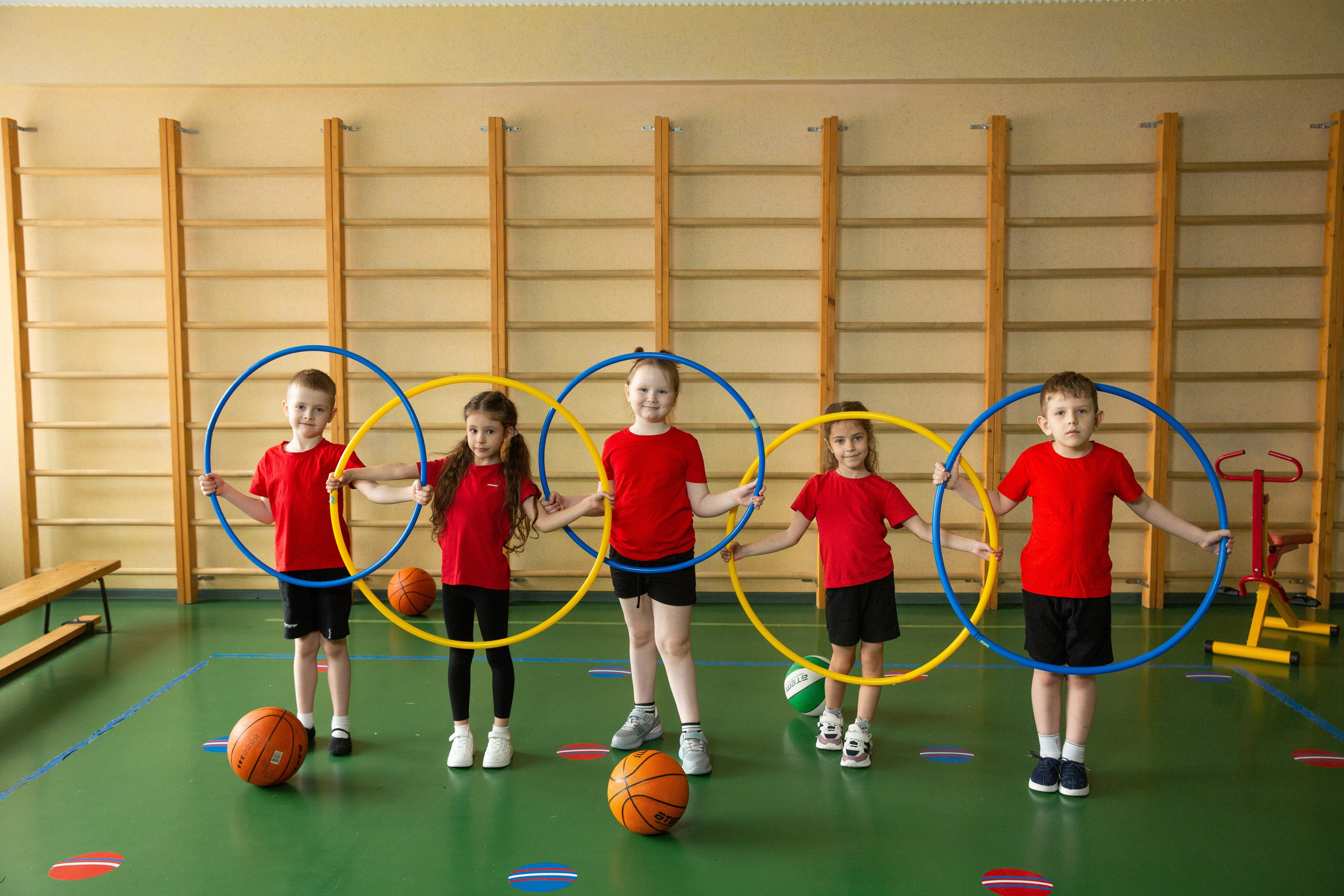 Физкультура в детском саду. Семейный, детский, школьный фотограф в Благовещенске Яна Белоусова