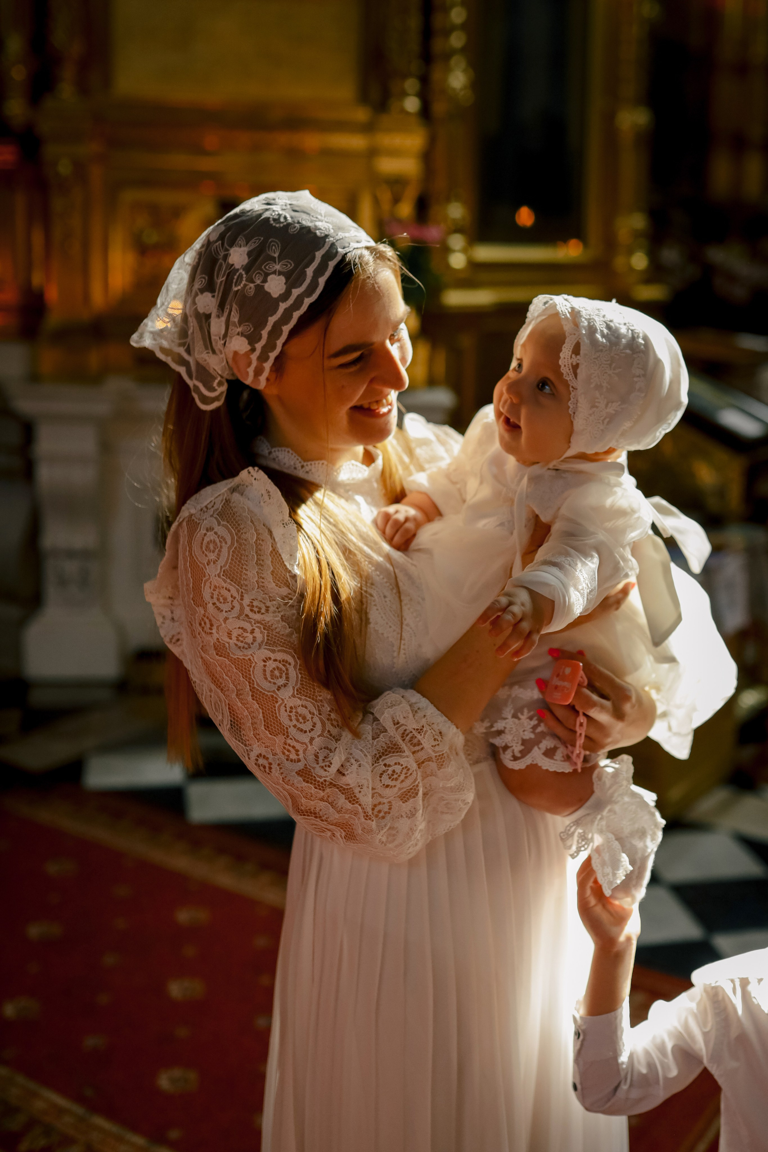 Крещение Эмилии. Свадебный и семейный фотограф в Варшаве