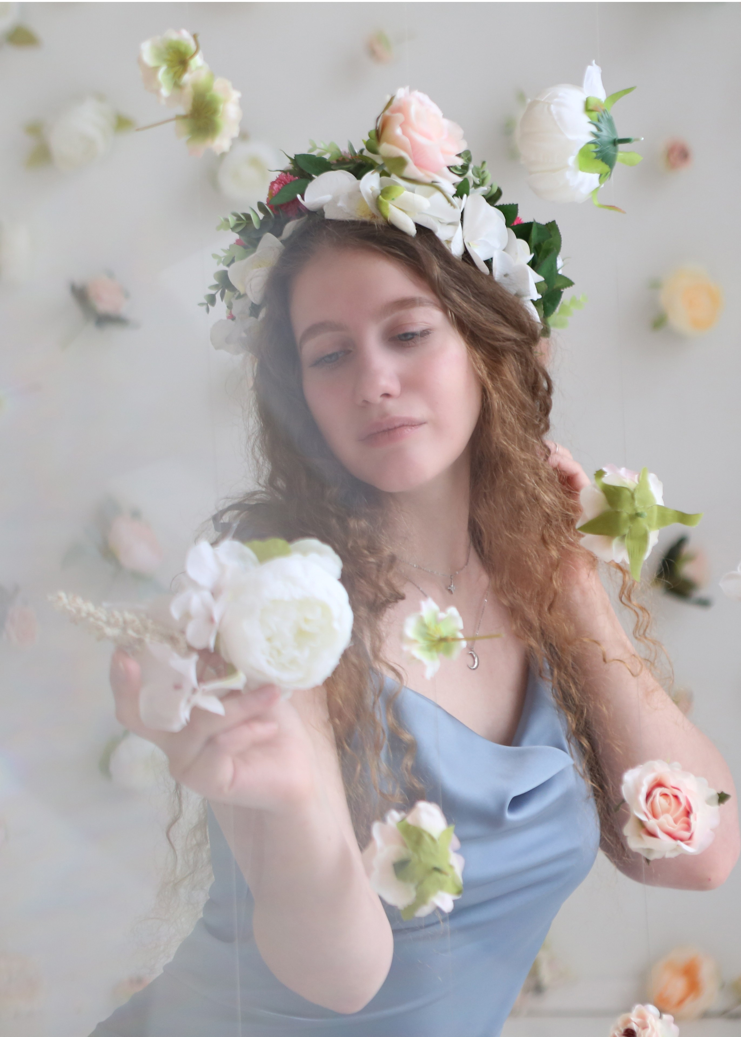 Парящие цветы. Фотограф в Санкт-Петербурге. Индивидуальная съемка и фотопрогулки