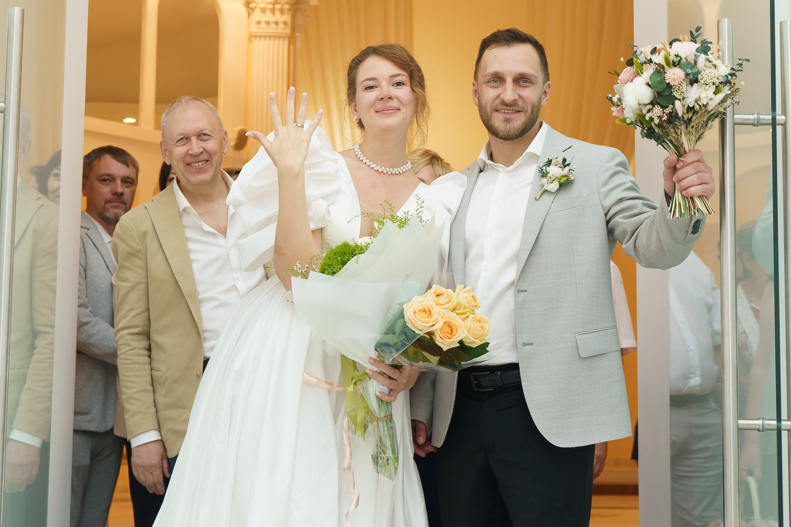 В ЗАГСе Выборгского района Санкт-Петербурга. Professional photoartist in St. Petersburg (wedding, reportage, portrait, model book, love story) Alexander Shvedov