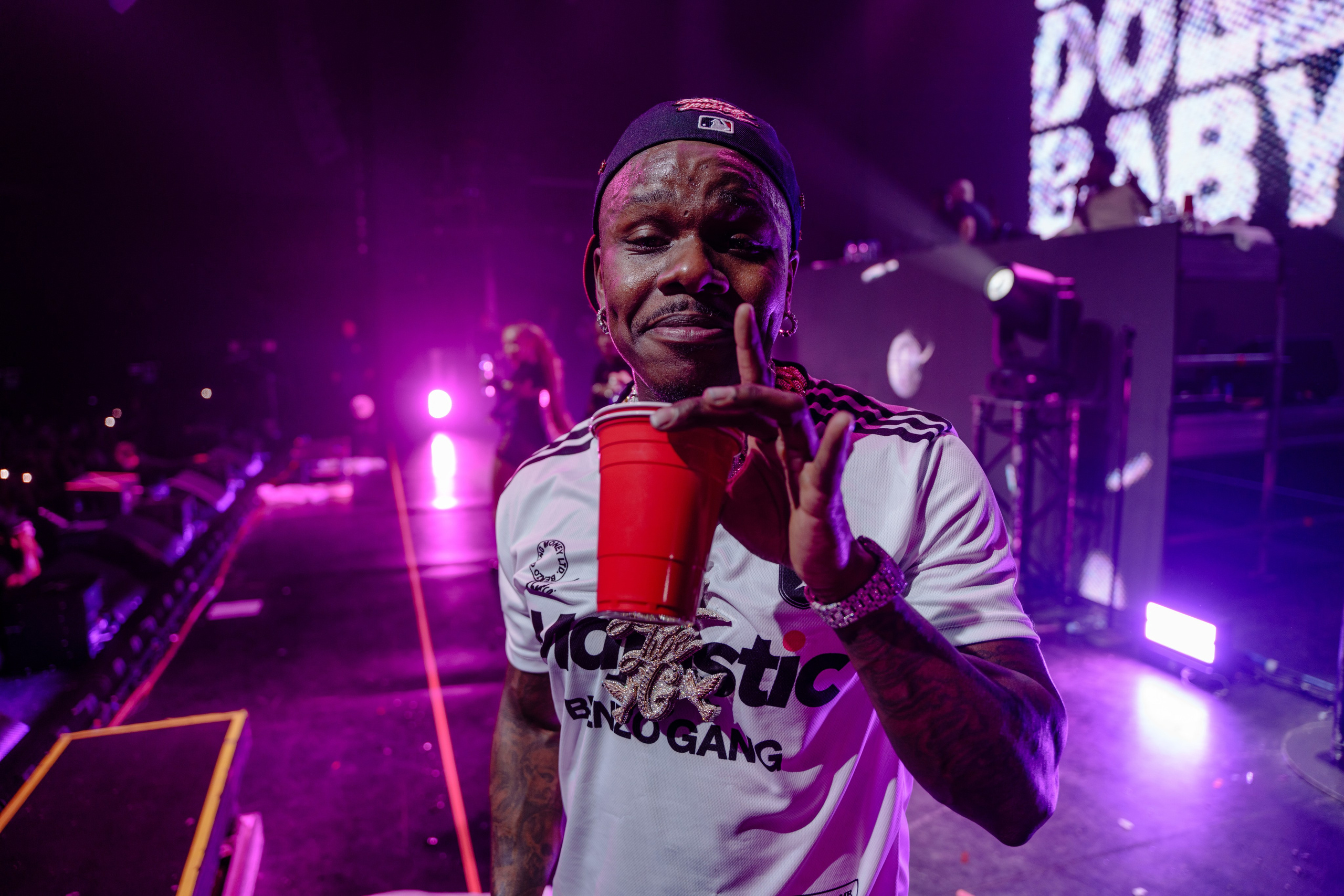 DaBaby в Москве в VK STADIUM. Репортажный фотограф Москва Сергей Дружинин