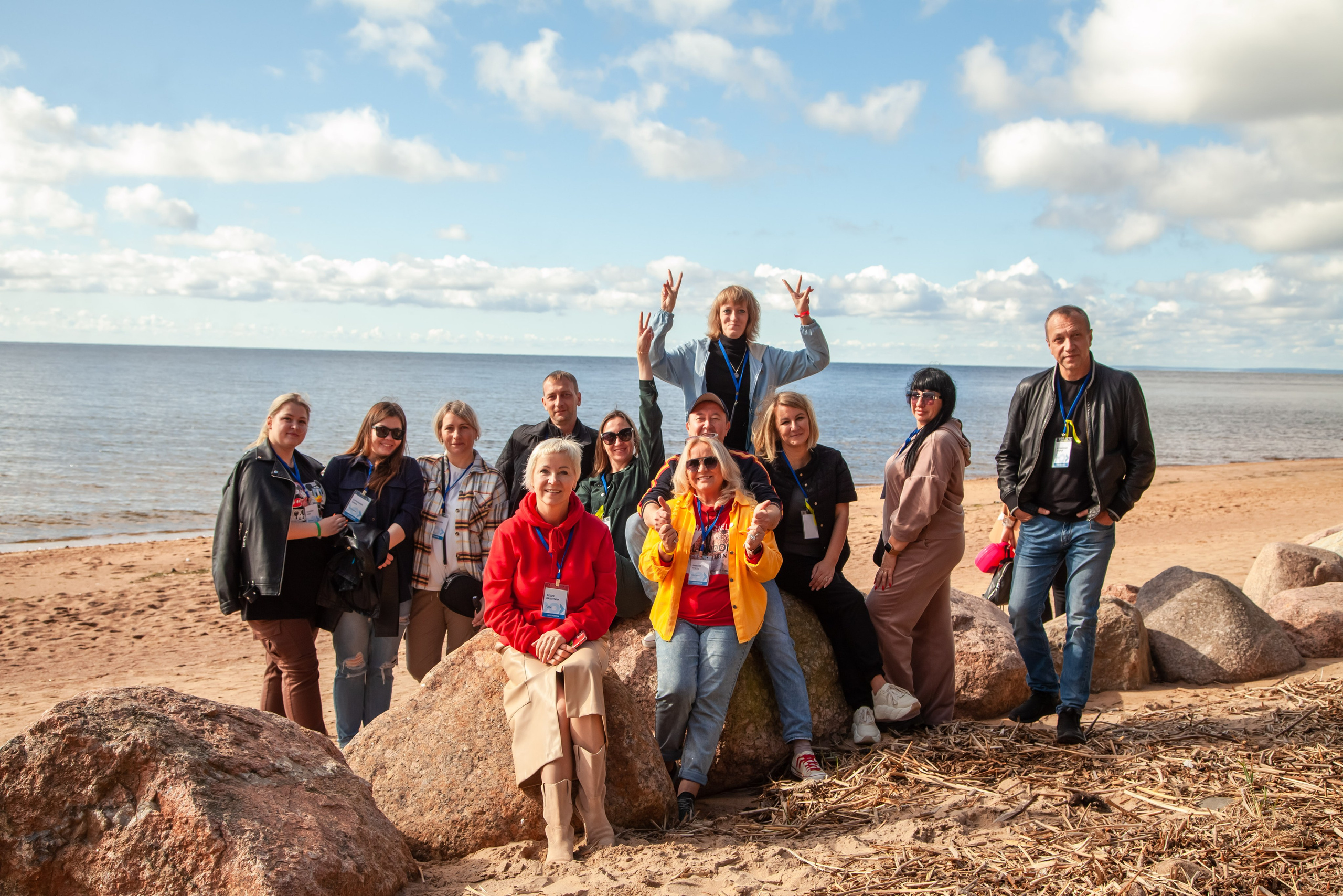 Газстройпром-тимбилдинг и обучение. Двойняшки-фотографы Анна и Анастасия в Санкт-Петербурге