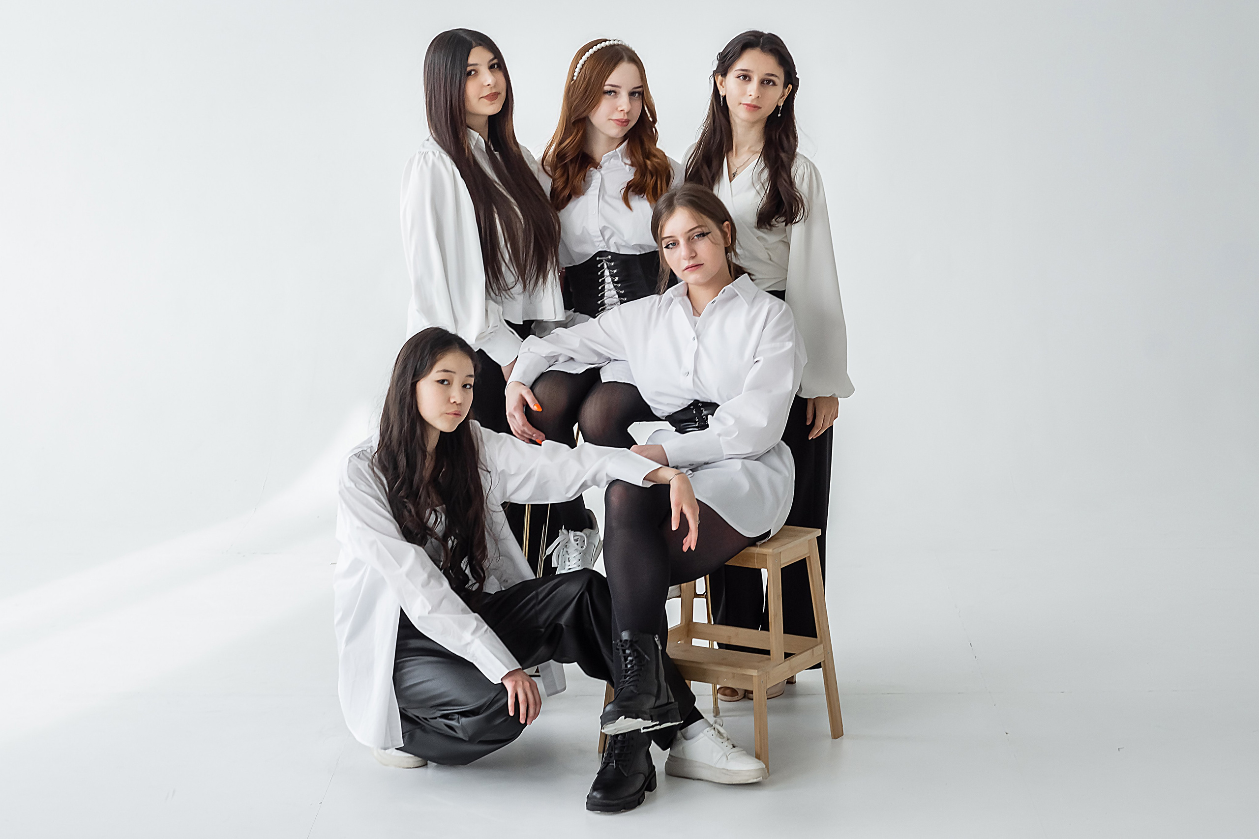 Студийная фотосессия на выпускной альбом. Ольга Плаксина фотограф в Саратове