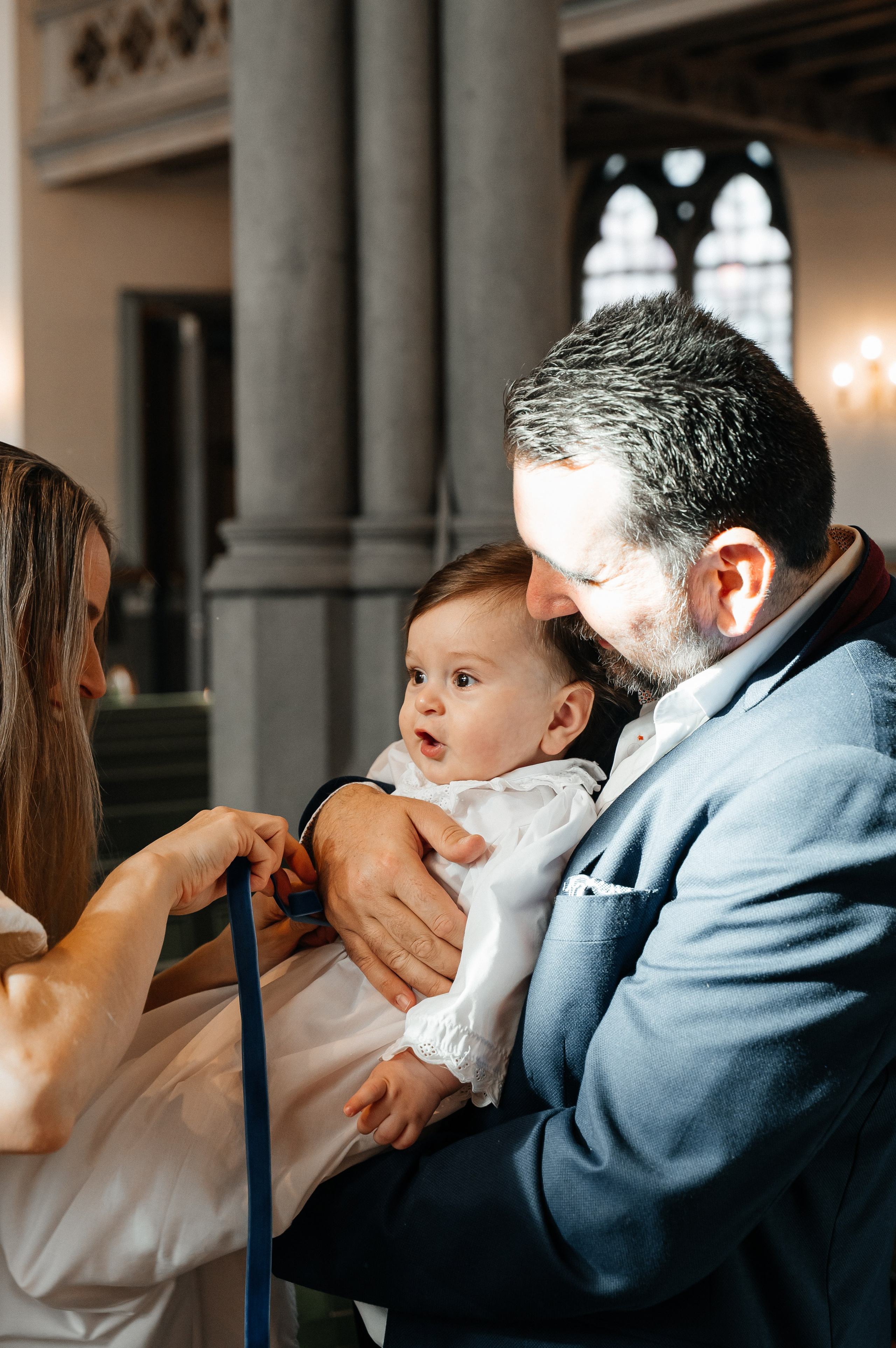 Dopfotografering i Oscar Fredriks kyrka | Fotograf i Göteborg. Bröllops- och familjefotograf i Halmstad | Valentina