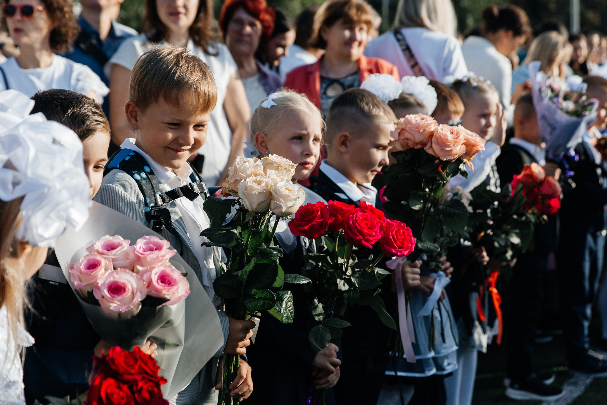 1 сентября 1 класс. Фотограф Москва Шептаев Артём