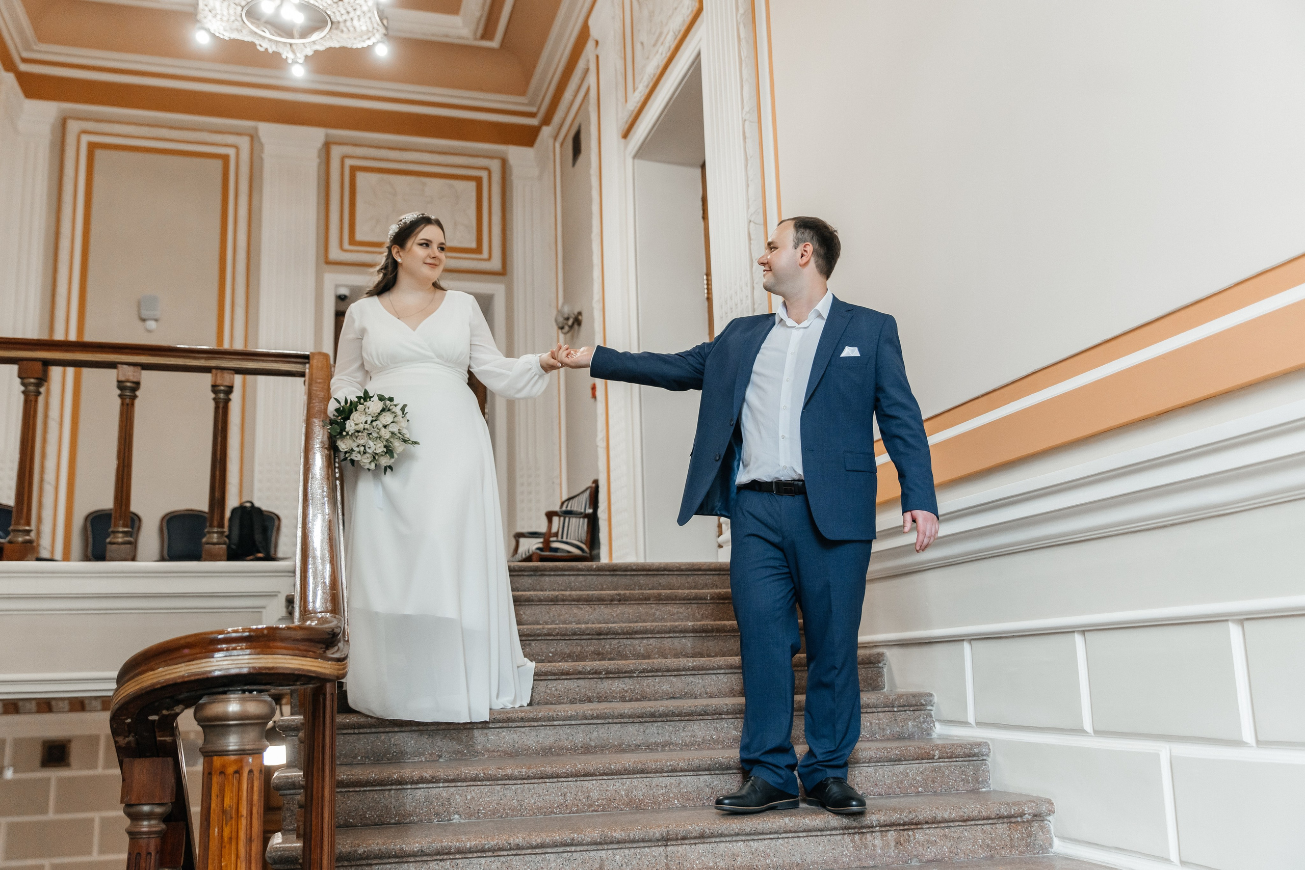 Анастасия и Никита | Библиотека им. Боголюбова. Фотограф Москва Шептаев Артём