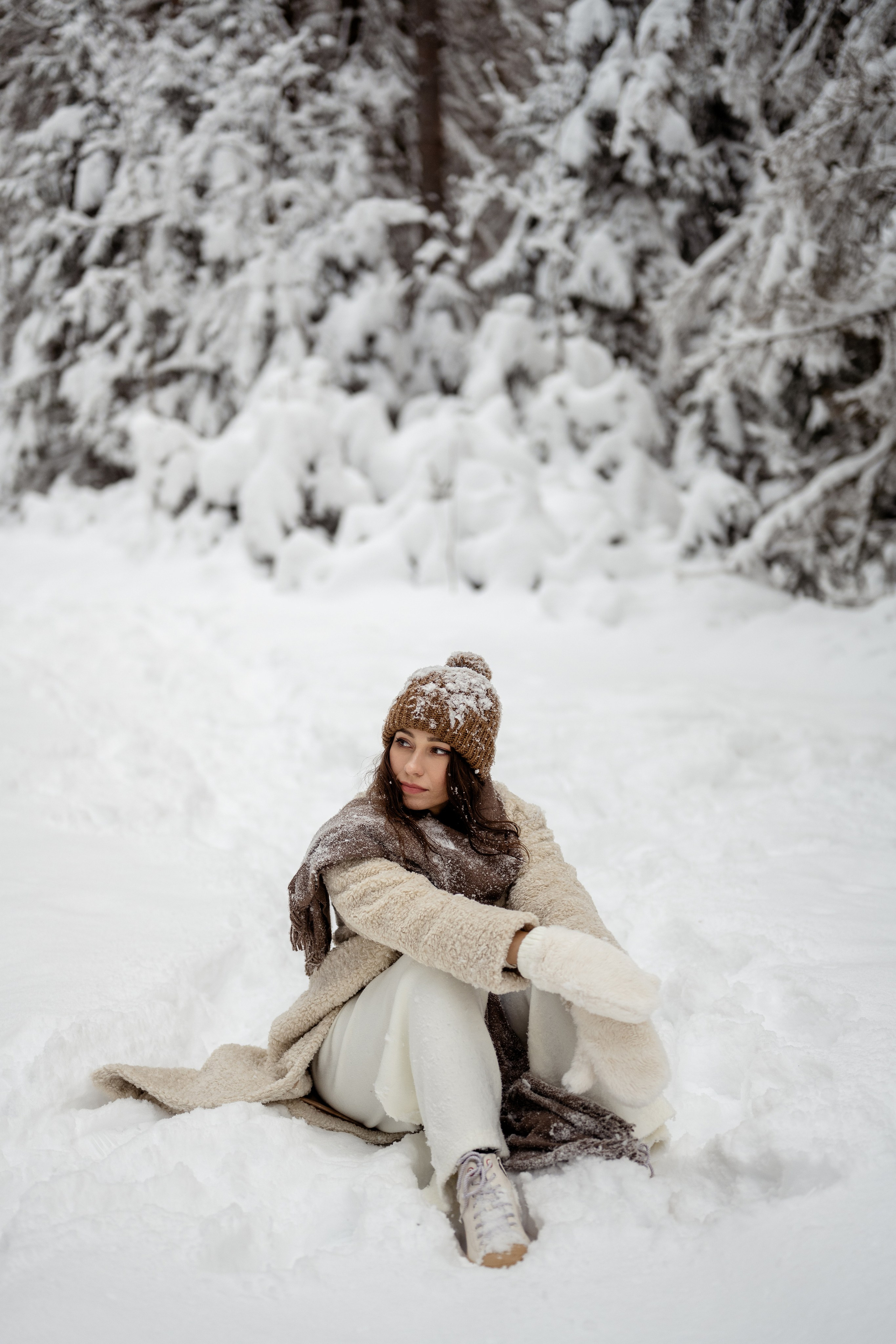 Лес. Даша. Свадебный и семейный фотограф в СПб Валерия Фомичева