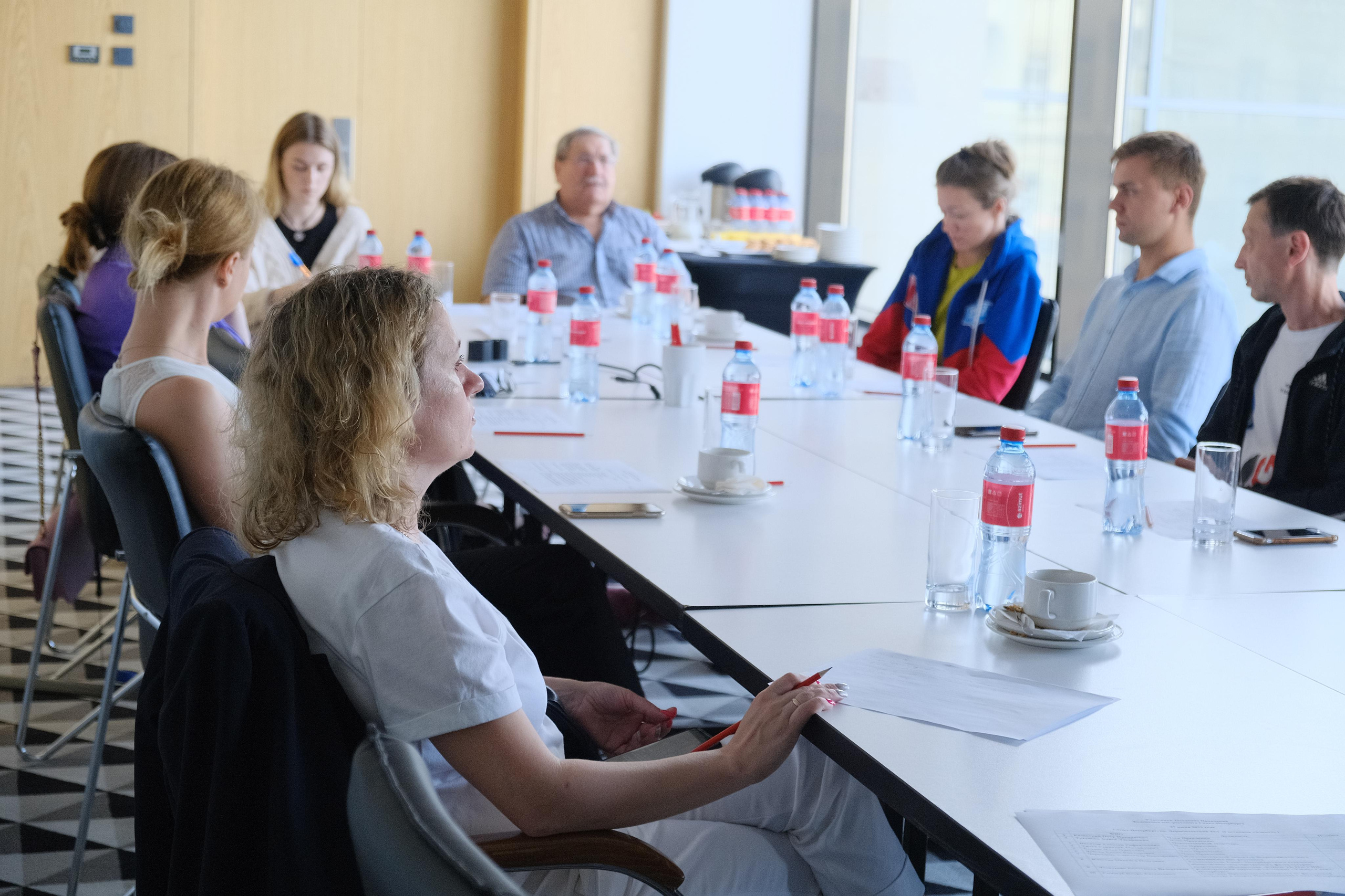 Заседание «Спортивные проекты». Фотограф Мария Хлебникова Санкт-Петербург Москва