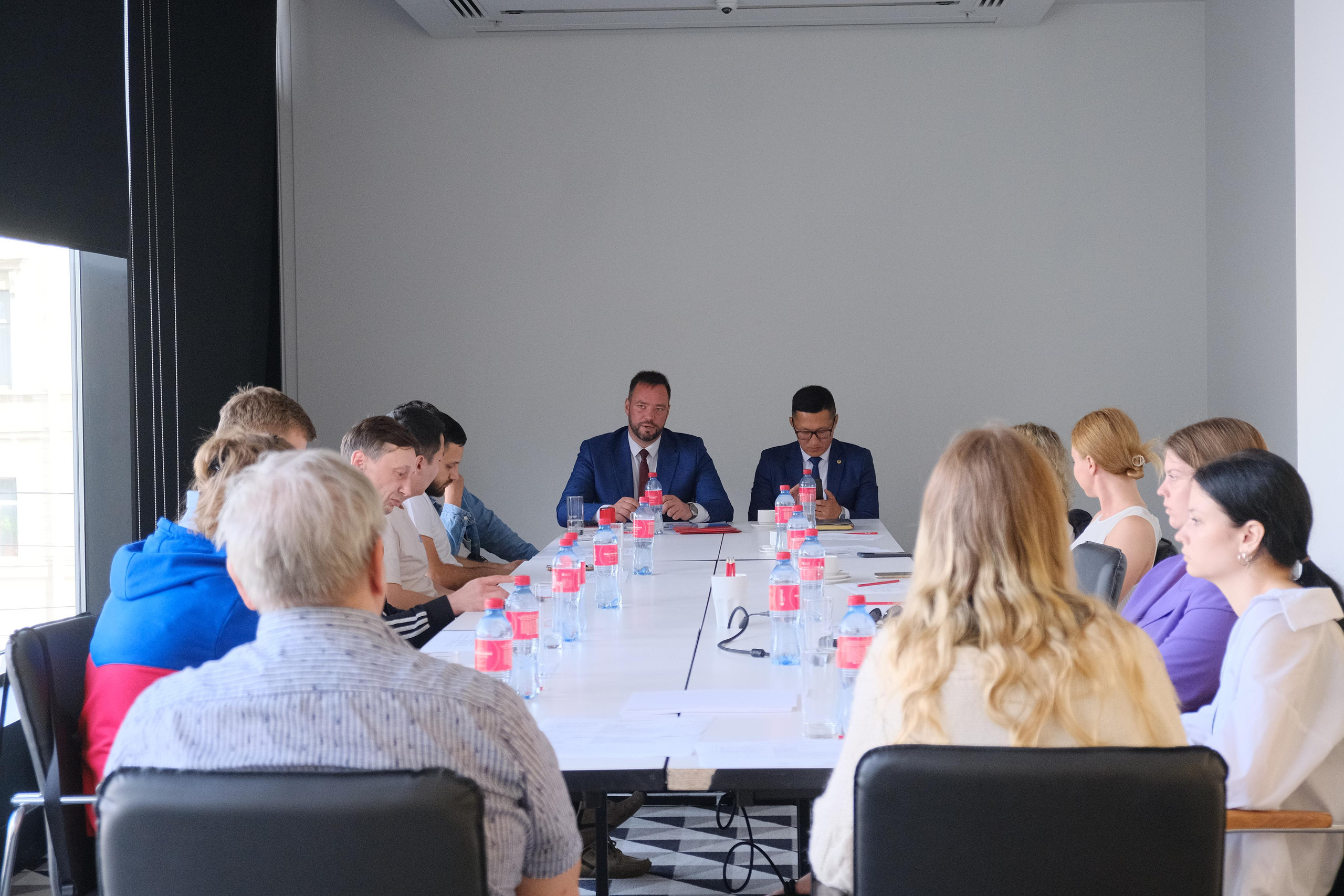 Заседание «Спортивные проекты». Фотограф Мария Хлебникова Санкт-Петербург Москва