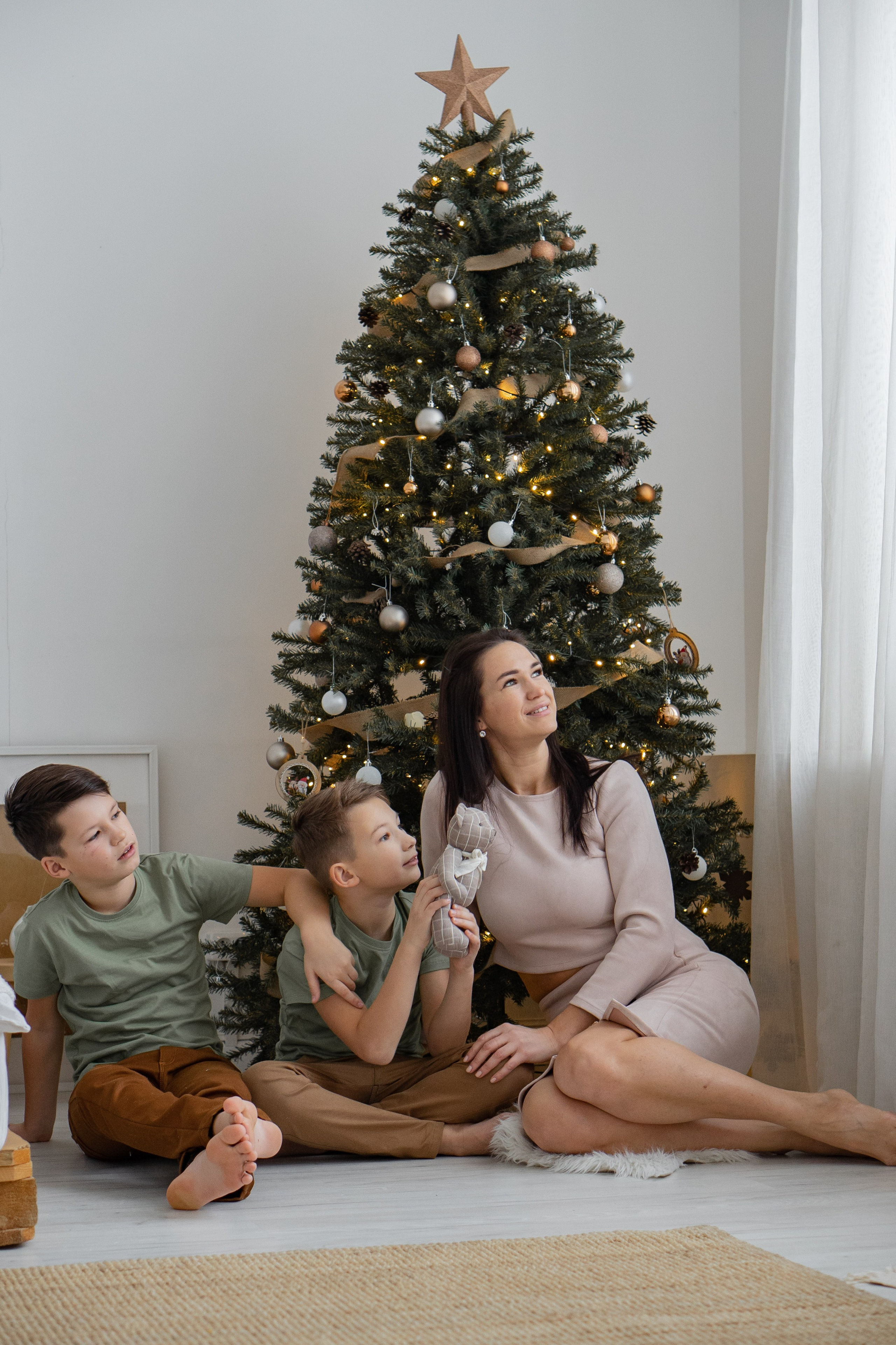 Семья Н. в фотостудии. Фотограф Ольга Игорева