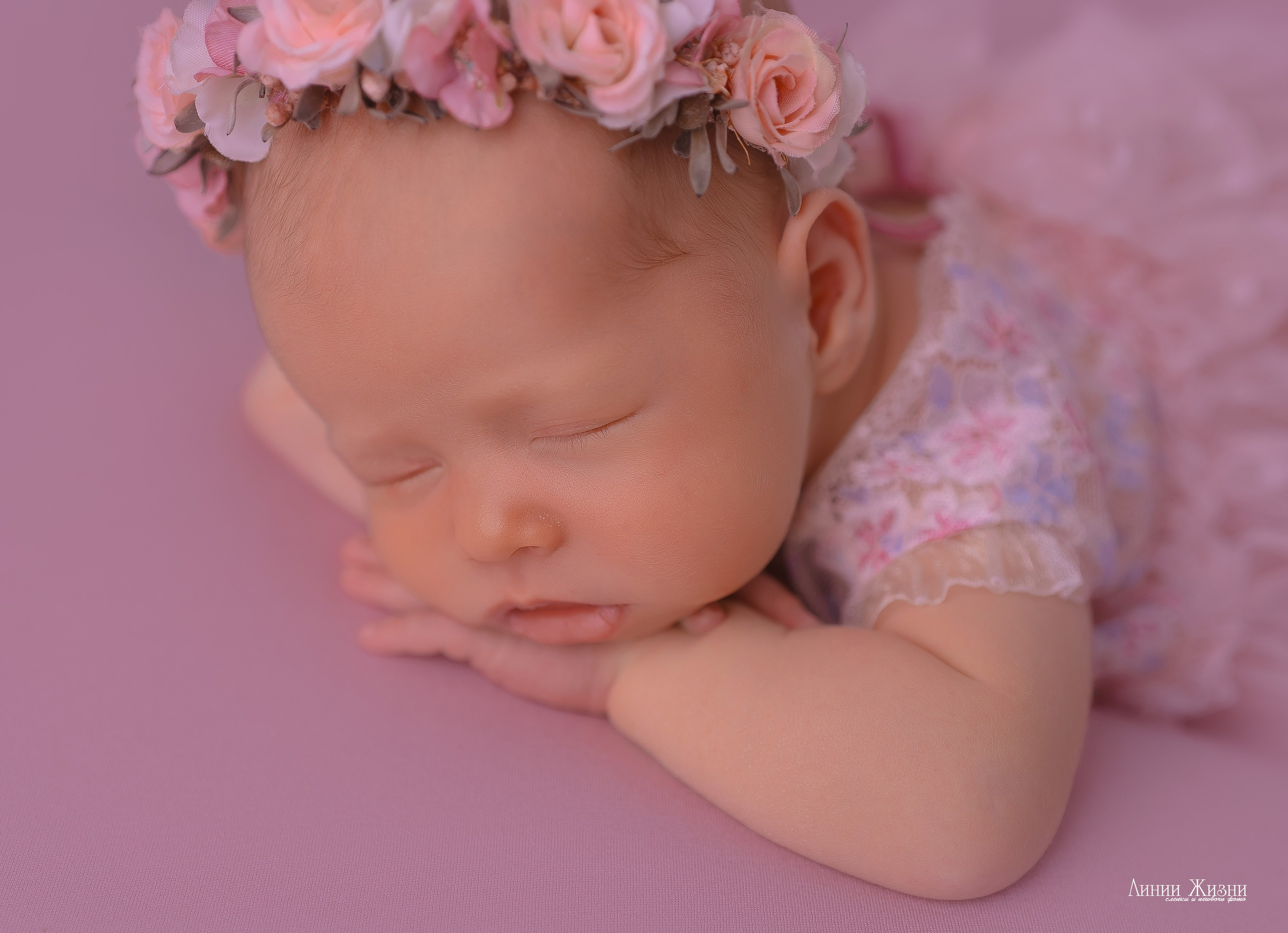 Серафима 19 дней. Фотограф новорожденных в Нижнем Новгороде Сергеева Оксана