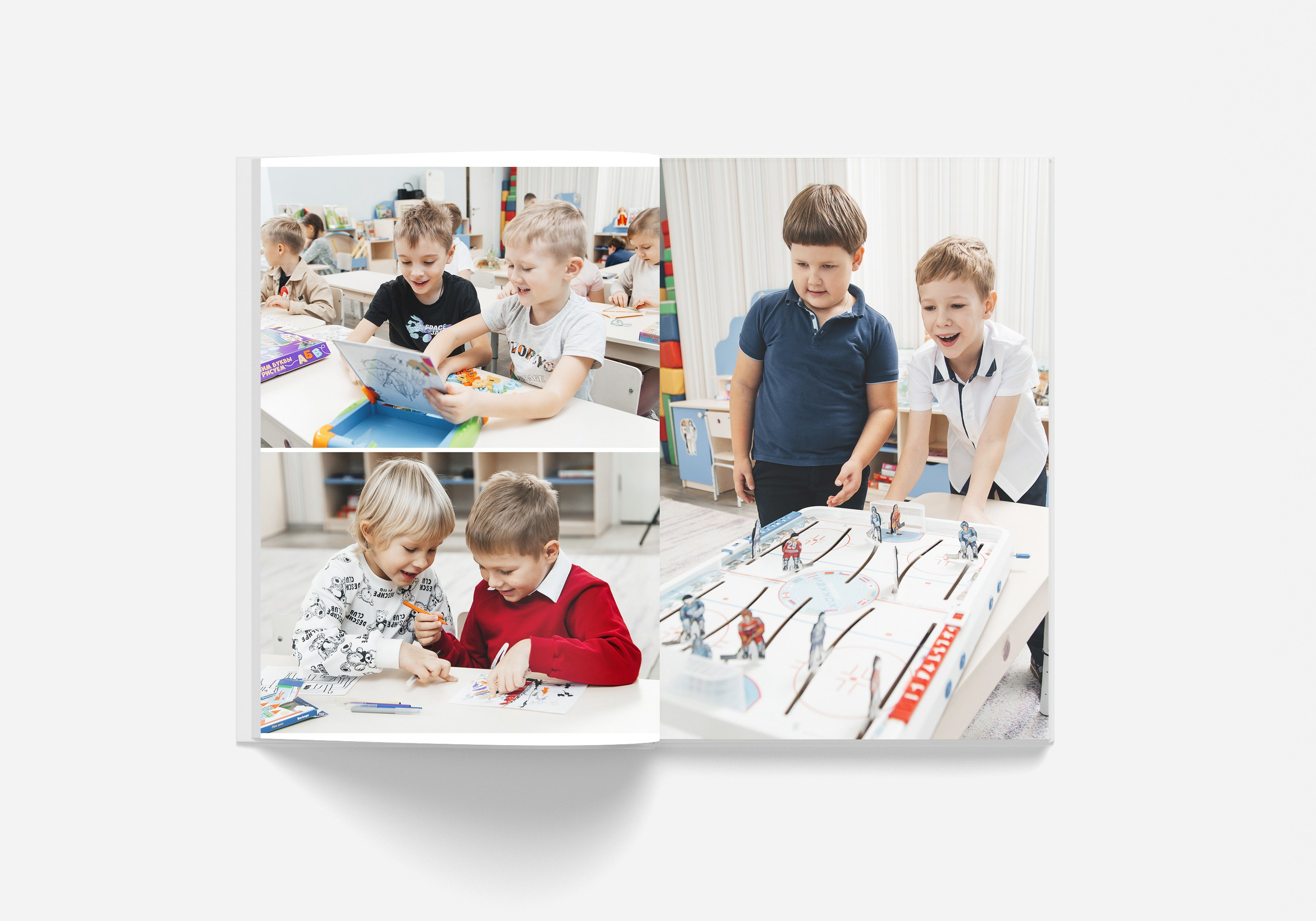 Детский сад Альбом 10 разворотов (20 страниц). Выпускные альбомы. Зубкова Яна