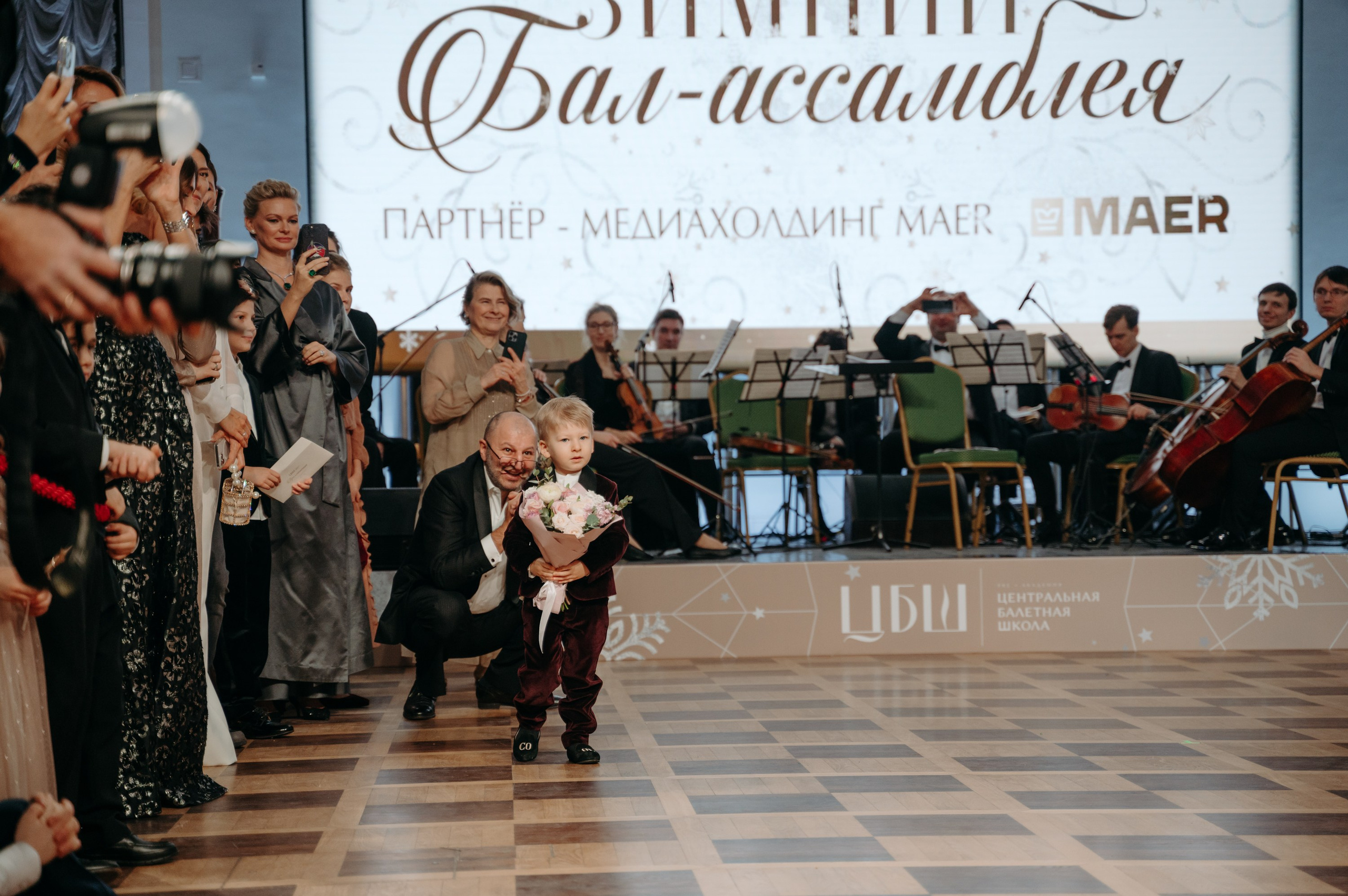 Центральная Балетная Школа зимний бал. Фотограф в Москве Илья Максимов