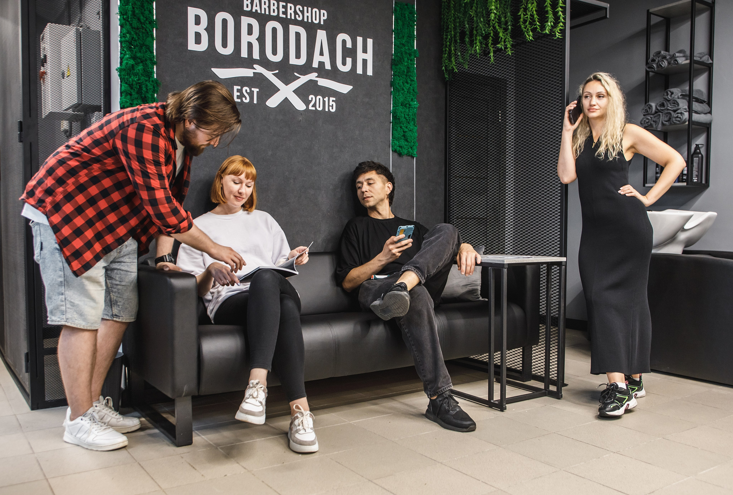 Открытие еще одного салона сети BARBERSHOP BORODACH. Предметный и семейный фотограф в Санкт-Петербурге Катерина Стеклова