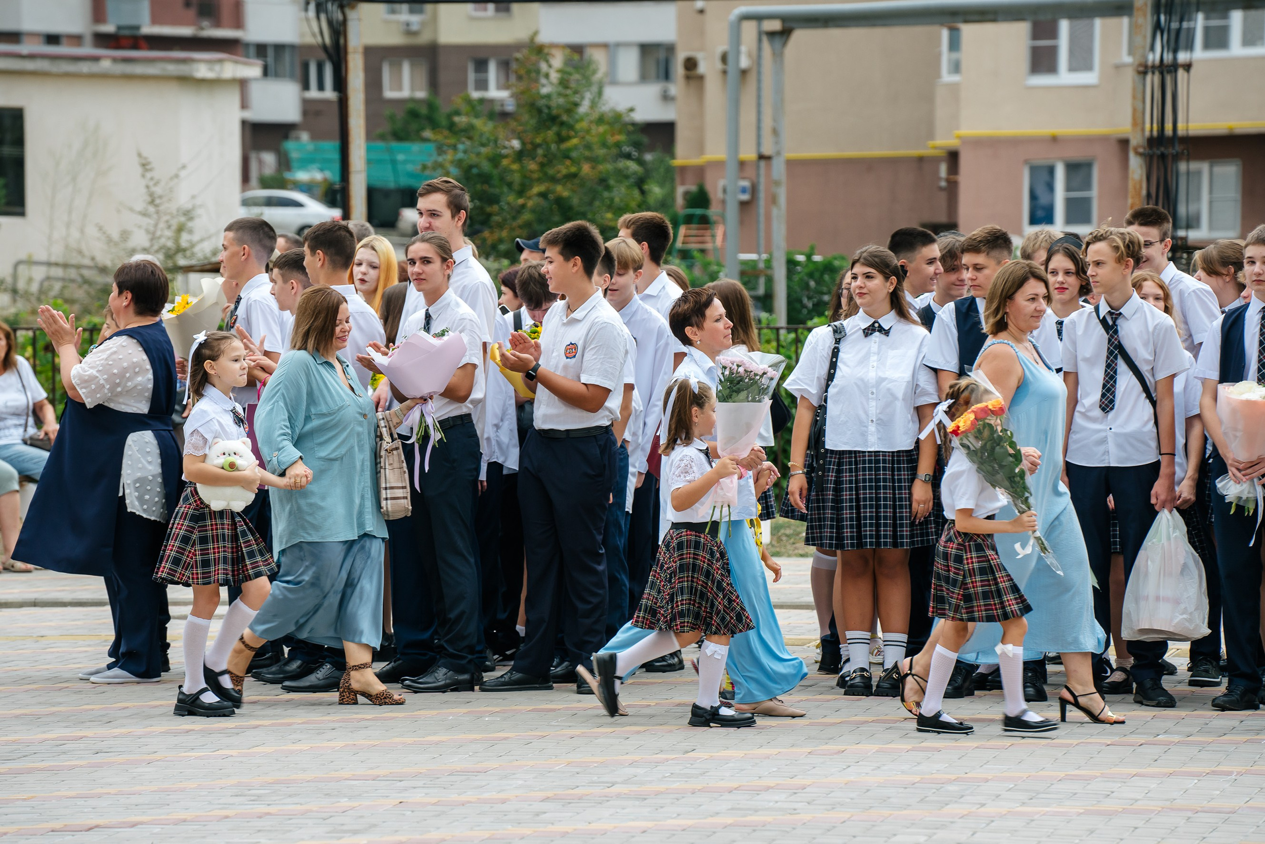 1 сентября. Выпускные альбомы, школьные фотосессии в городе Новороссийске