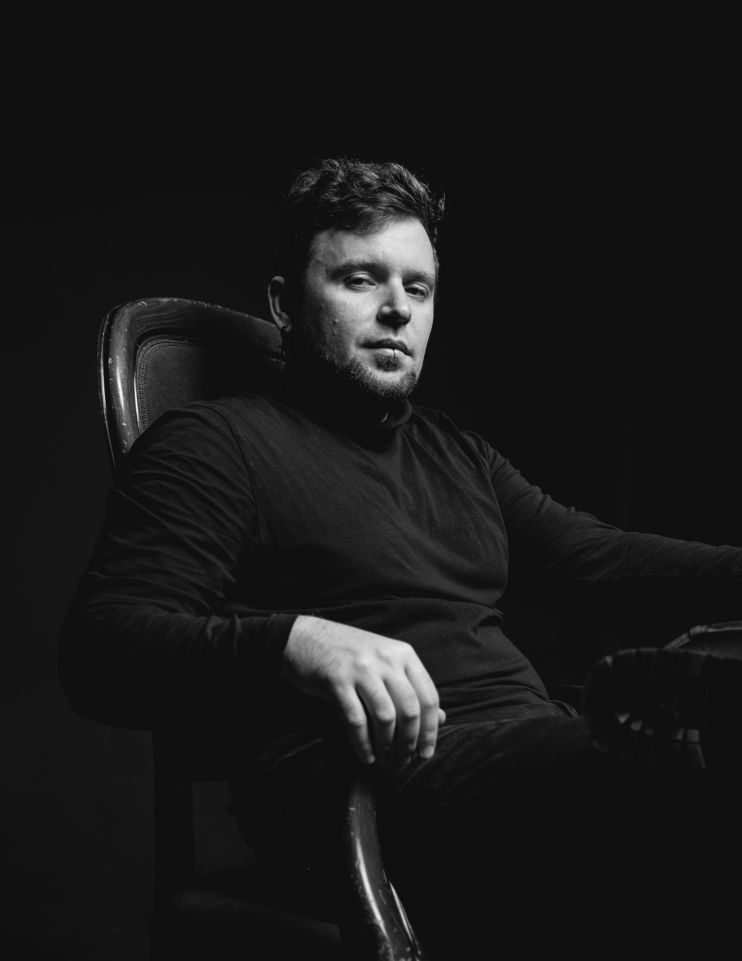 Стас. Фотосессия в Спб в студии, фотограф Панютина Марина