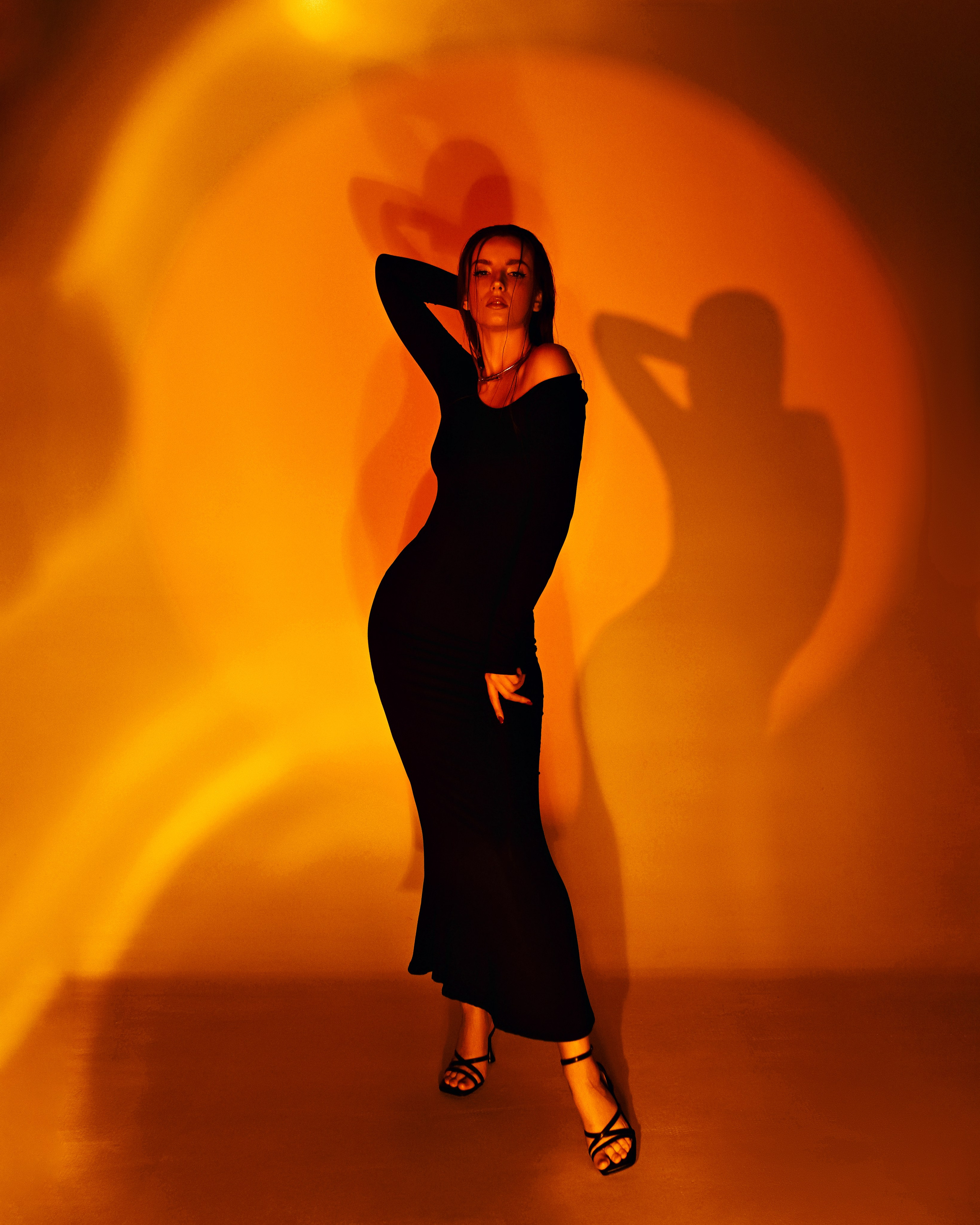 Фотосессия с цветным светом. Фотограф в Витебске Сергей Томашев