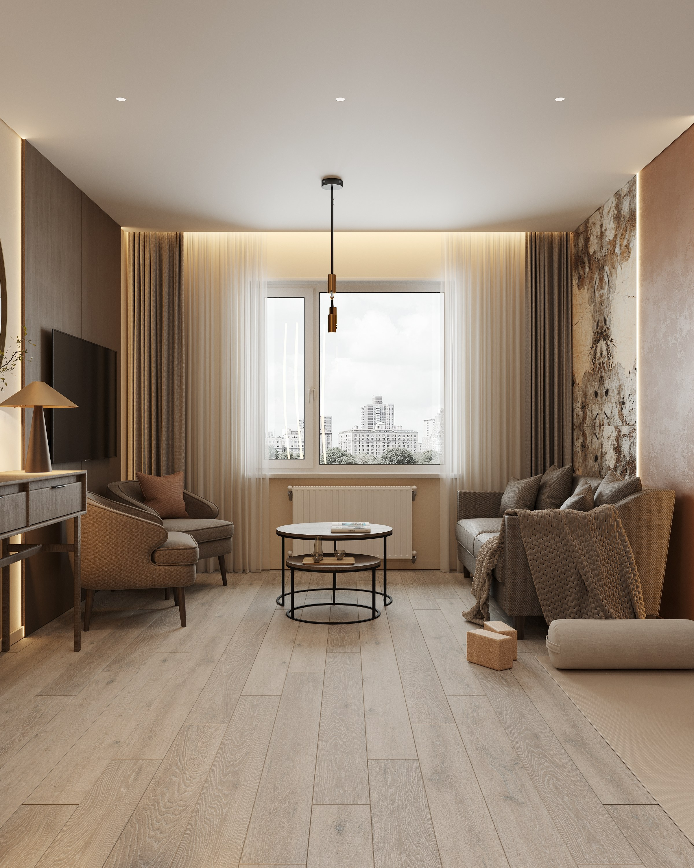 SPB | OFFICE WELL 59 м². 3d визуализатор Анастасия Науменко