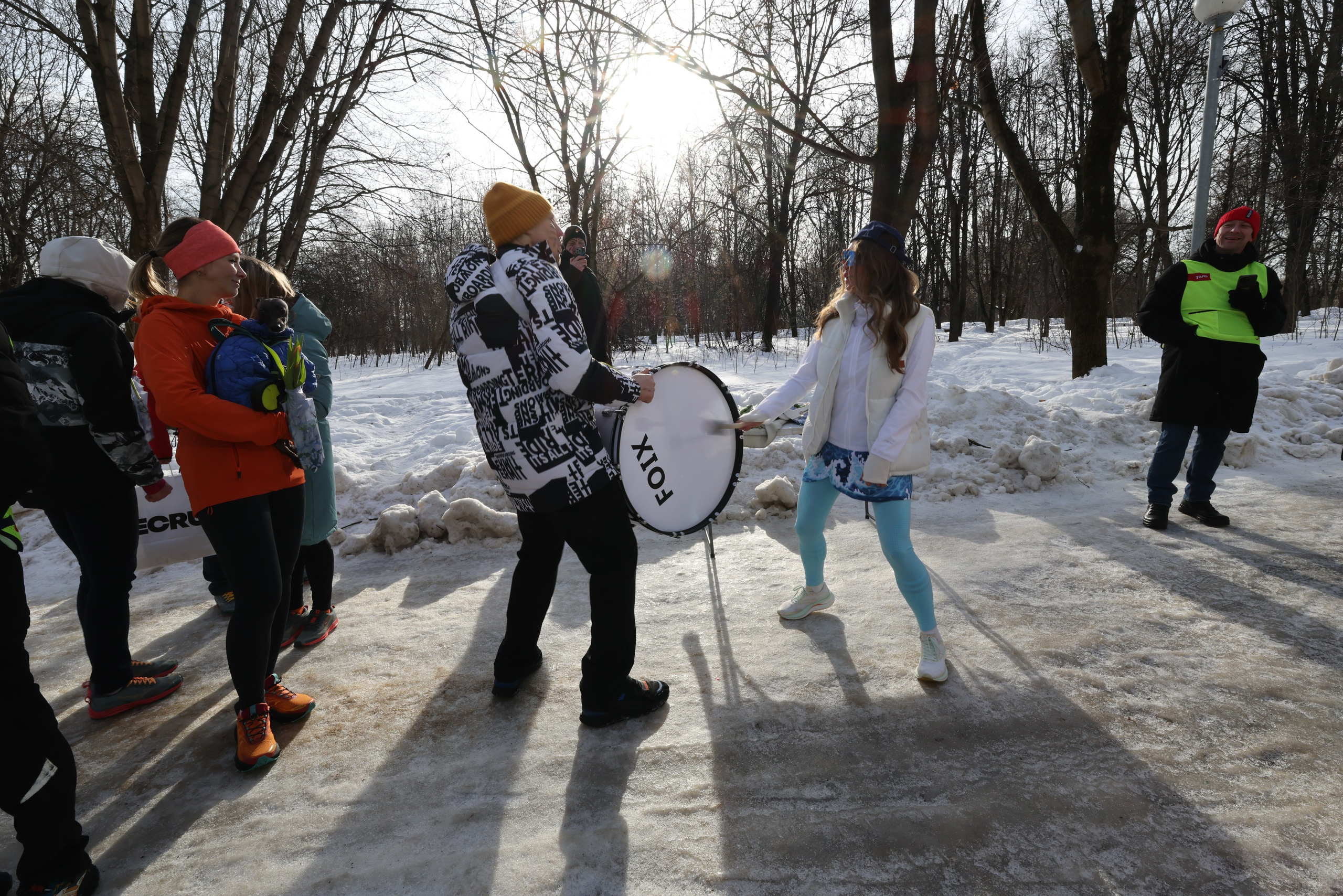 Тушиноги умеют поздравлять — 07.03.26. Фотограф Сергей Ловкий