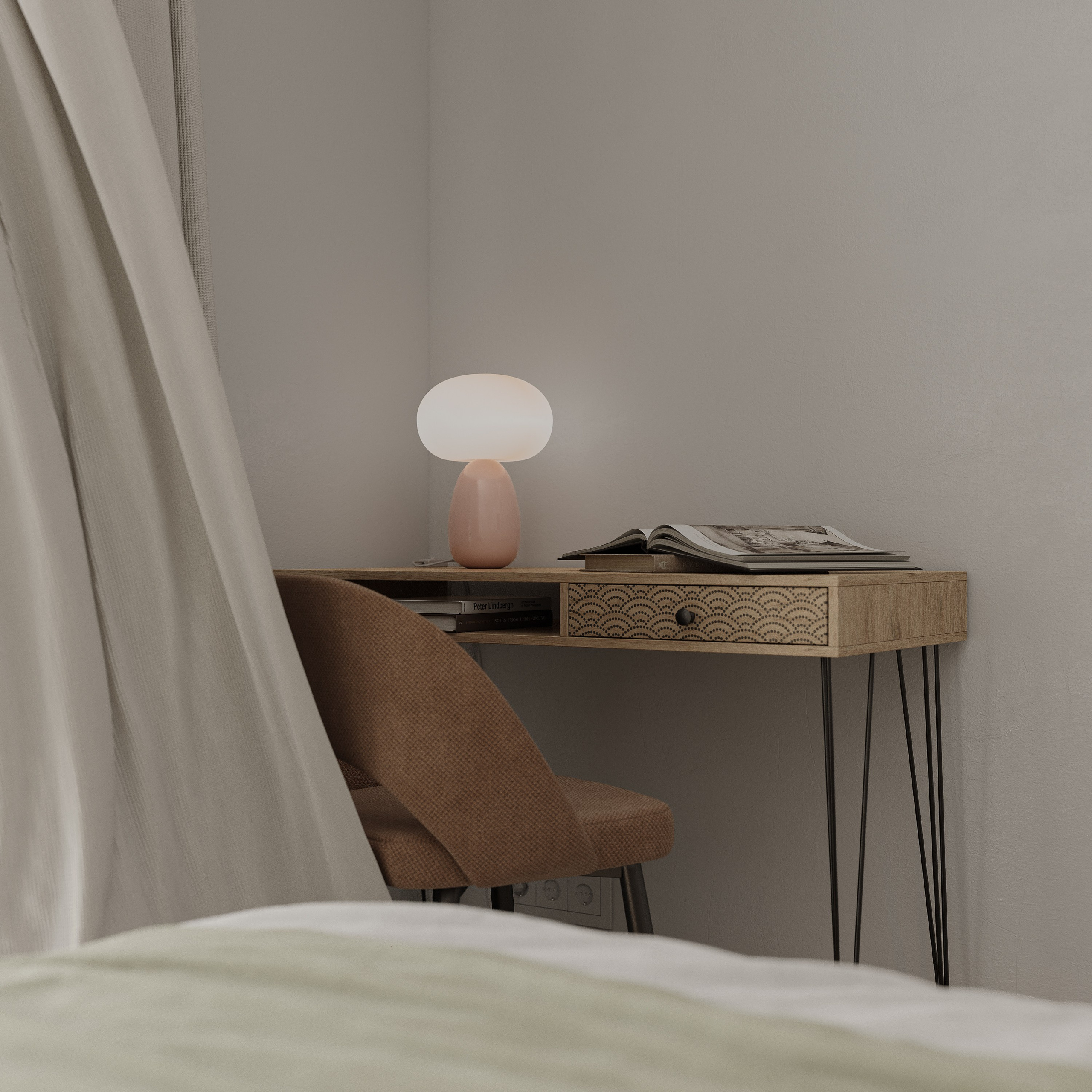 Апартаменты. 3D визуализация интерьера и архитектурной среды