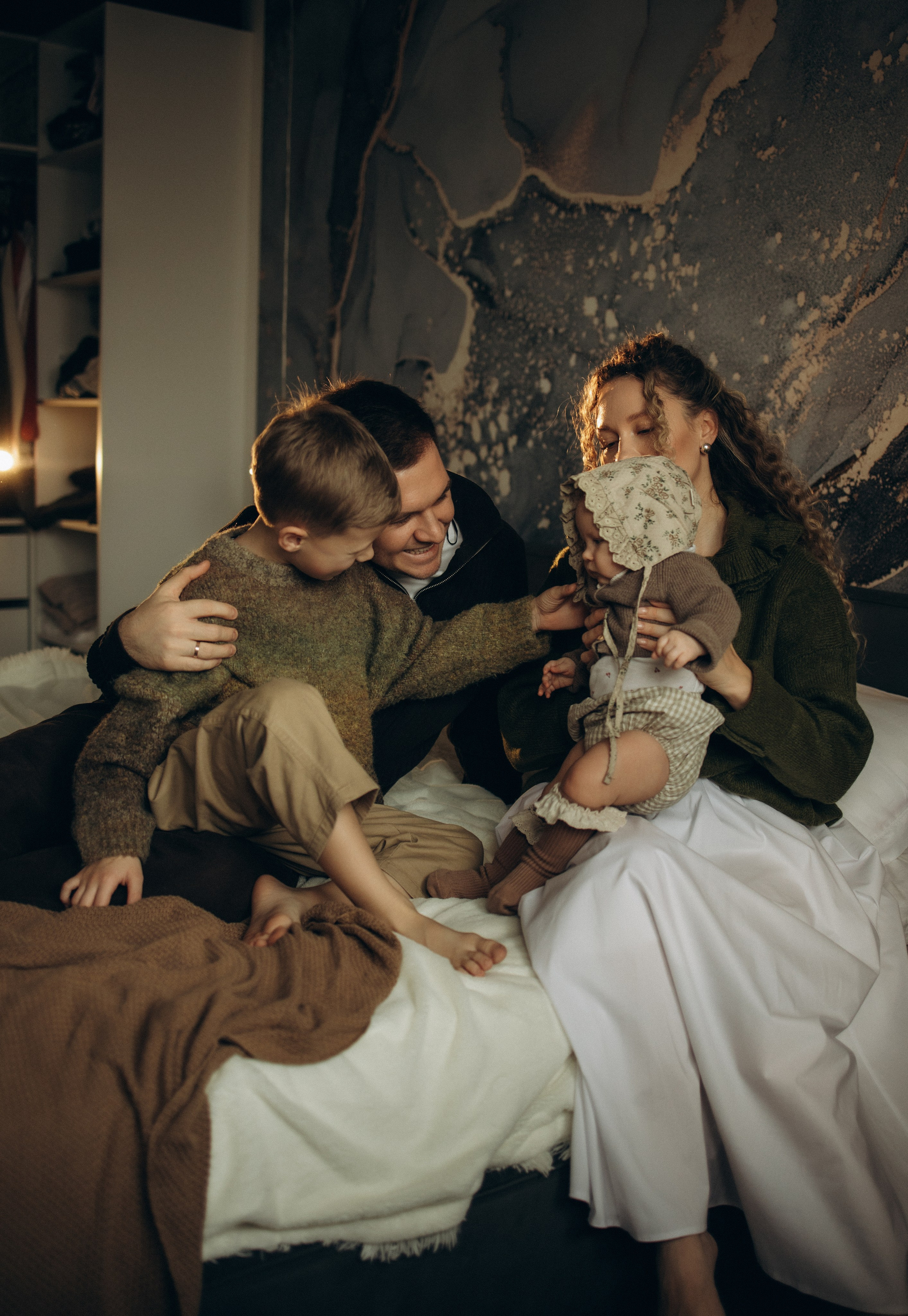 Домашняя съемка Света, Коля, Максим и Варя. Семейный фотограф в Ростове-на-Дону Мария Ожогина