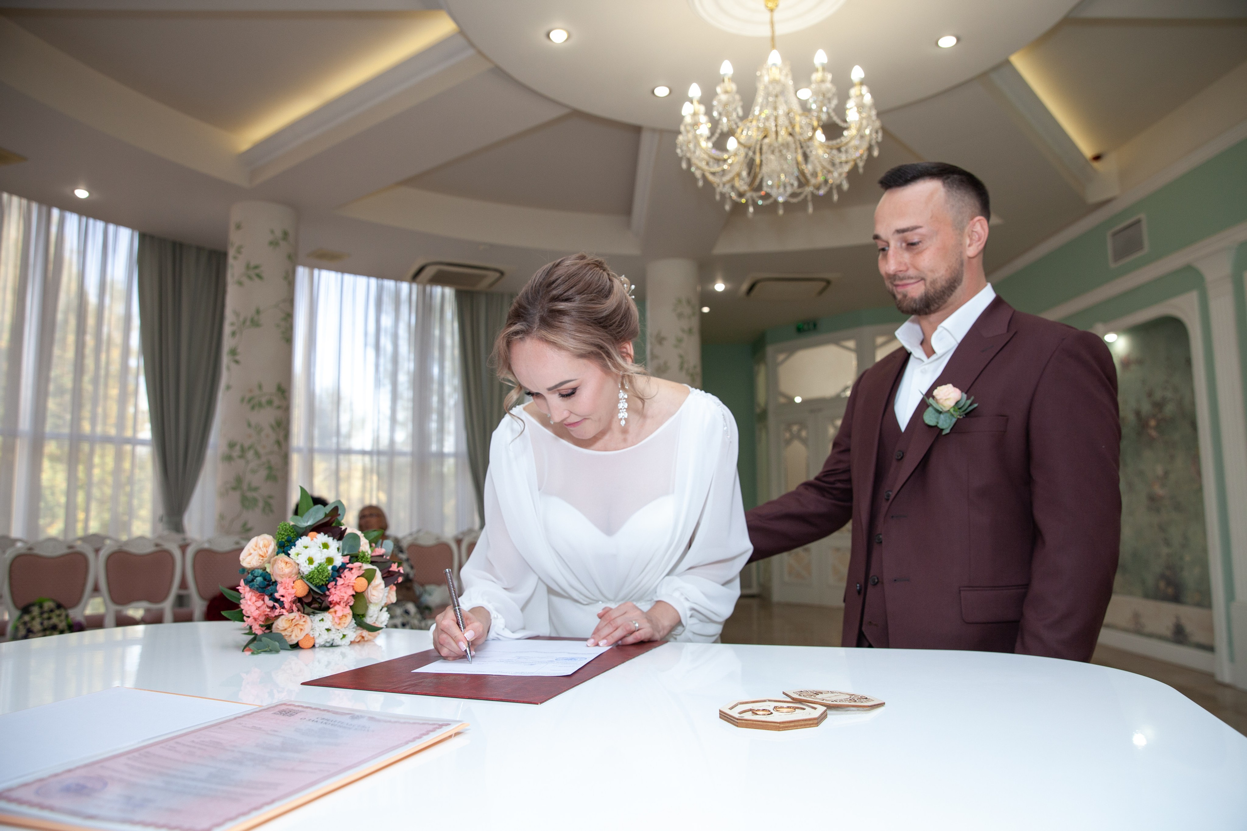 Фотосессия росписи Татьяны и Ильи. Фотограф в Железнодорожном и Балашихе