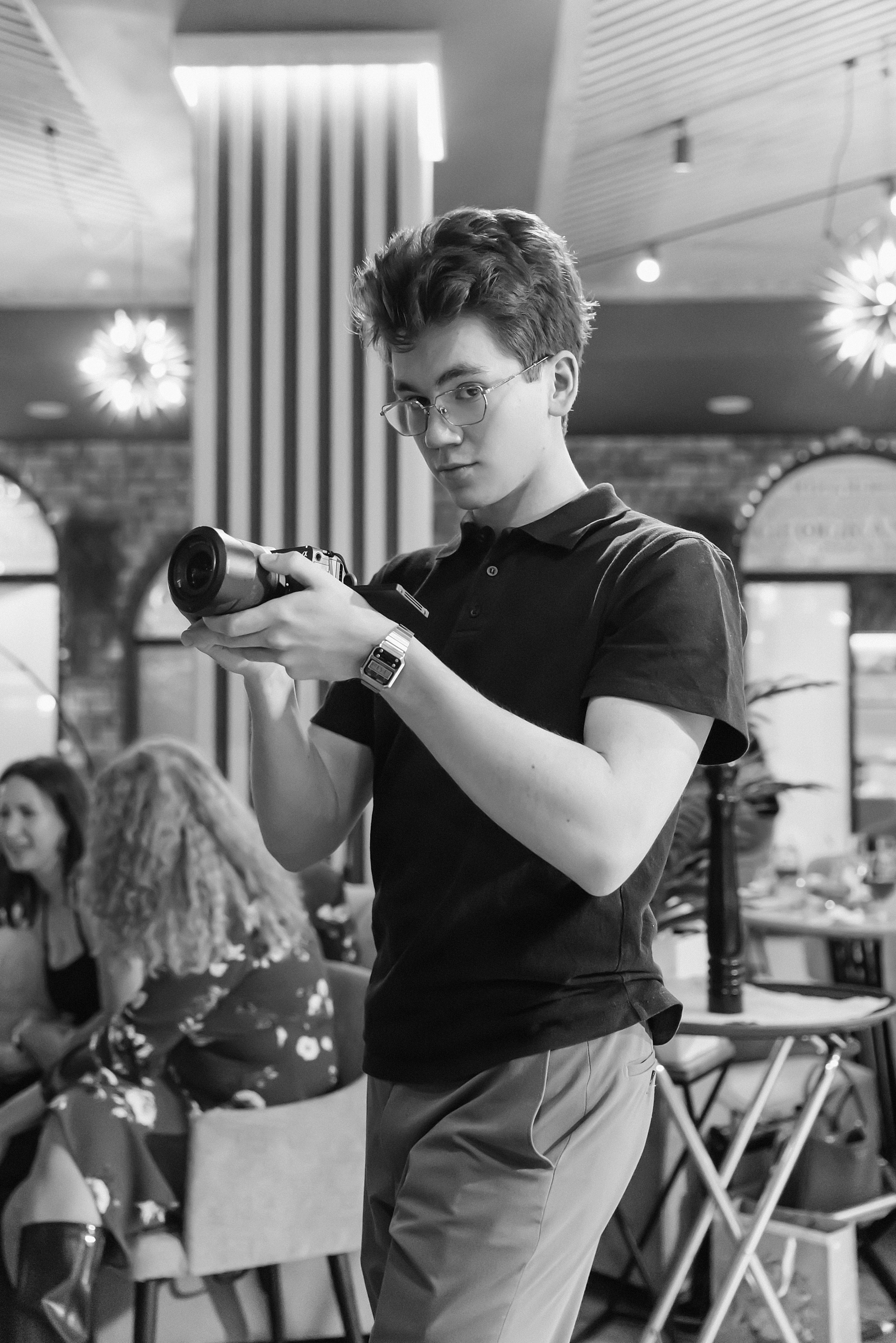 Творческий вечер «Юные таланты» в ресторане Геогранди. Фотограф и Видеограф в Краснодаре Юлия Солодченко