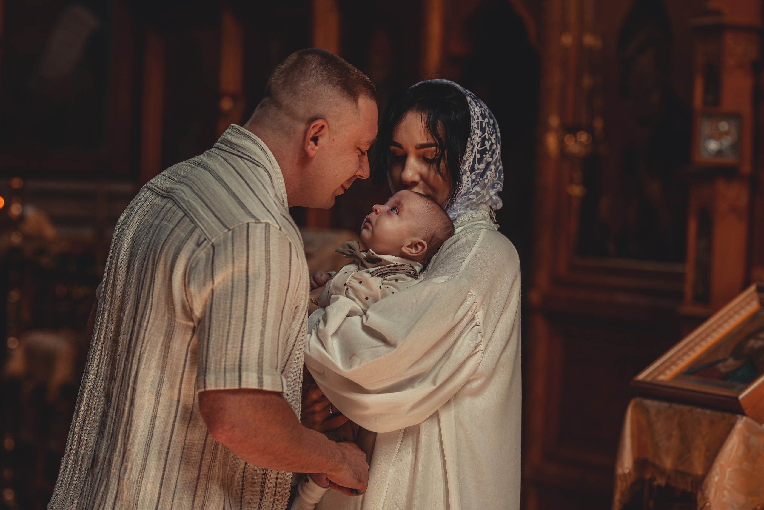 Таинство Крещения Платона. Фотограф Таинств Крещения и Венчания в г. Курске