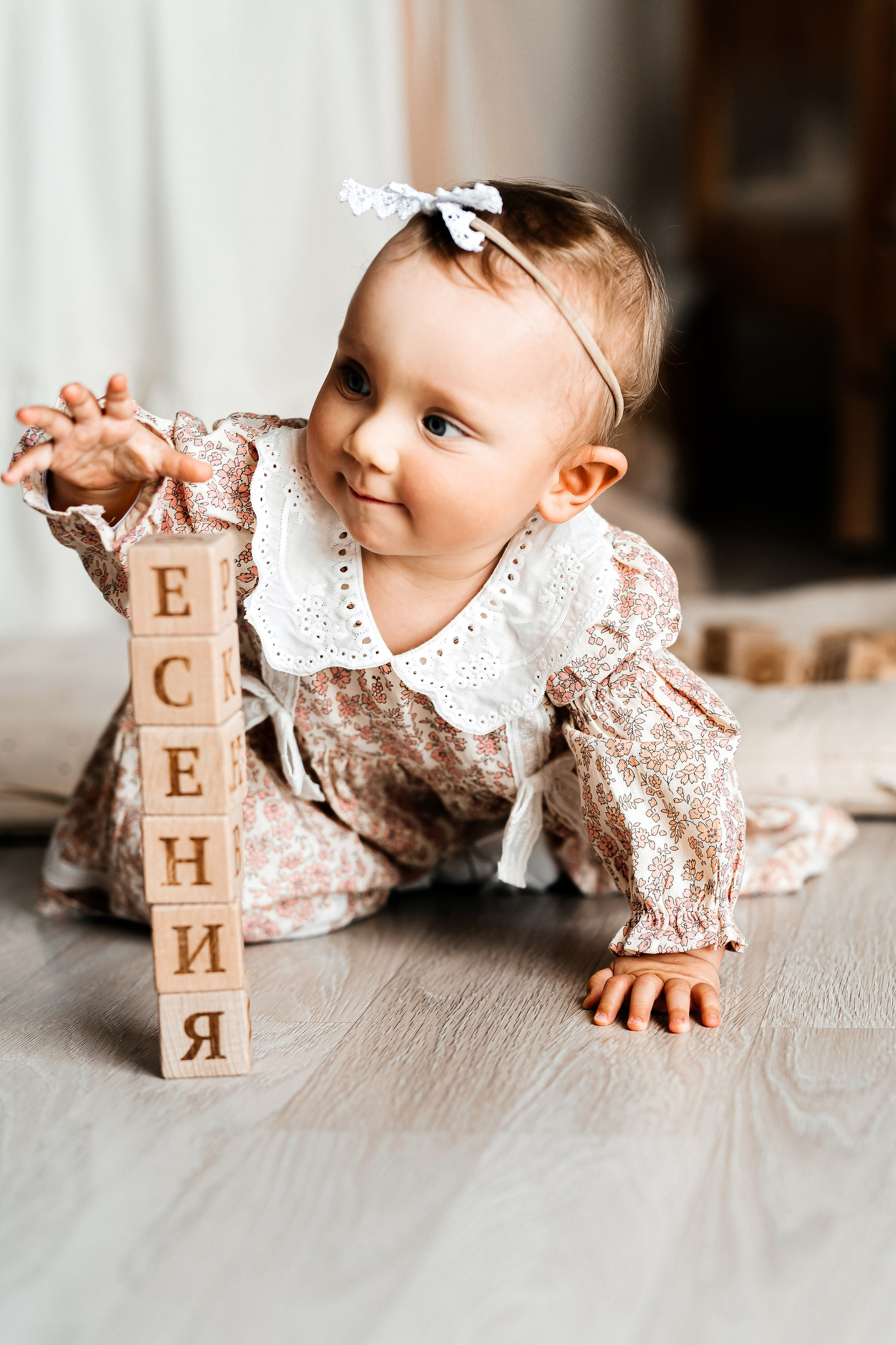 Есении 1 годик. Фотограф Таинств Крещения и Венчания в г. Курске