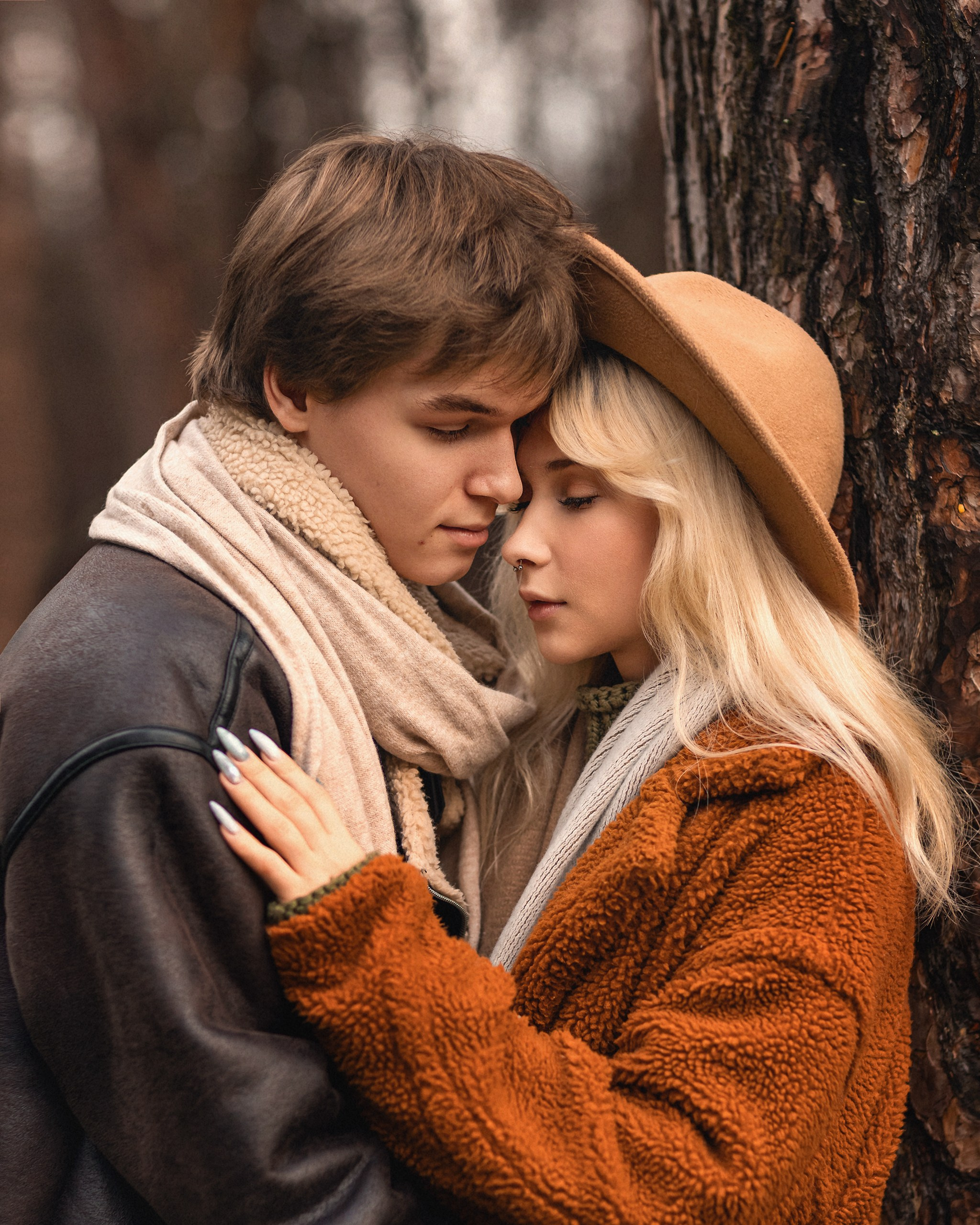 Осенняя лавстори. Детский и семейный фотограф Елена Михайлова в Москве